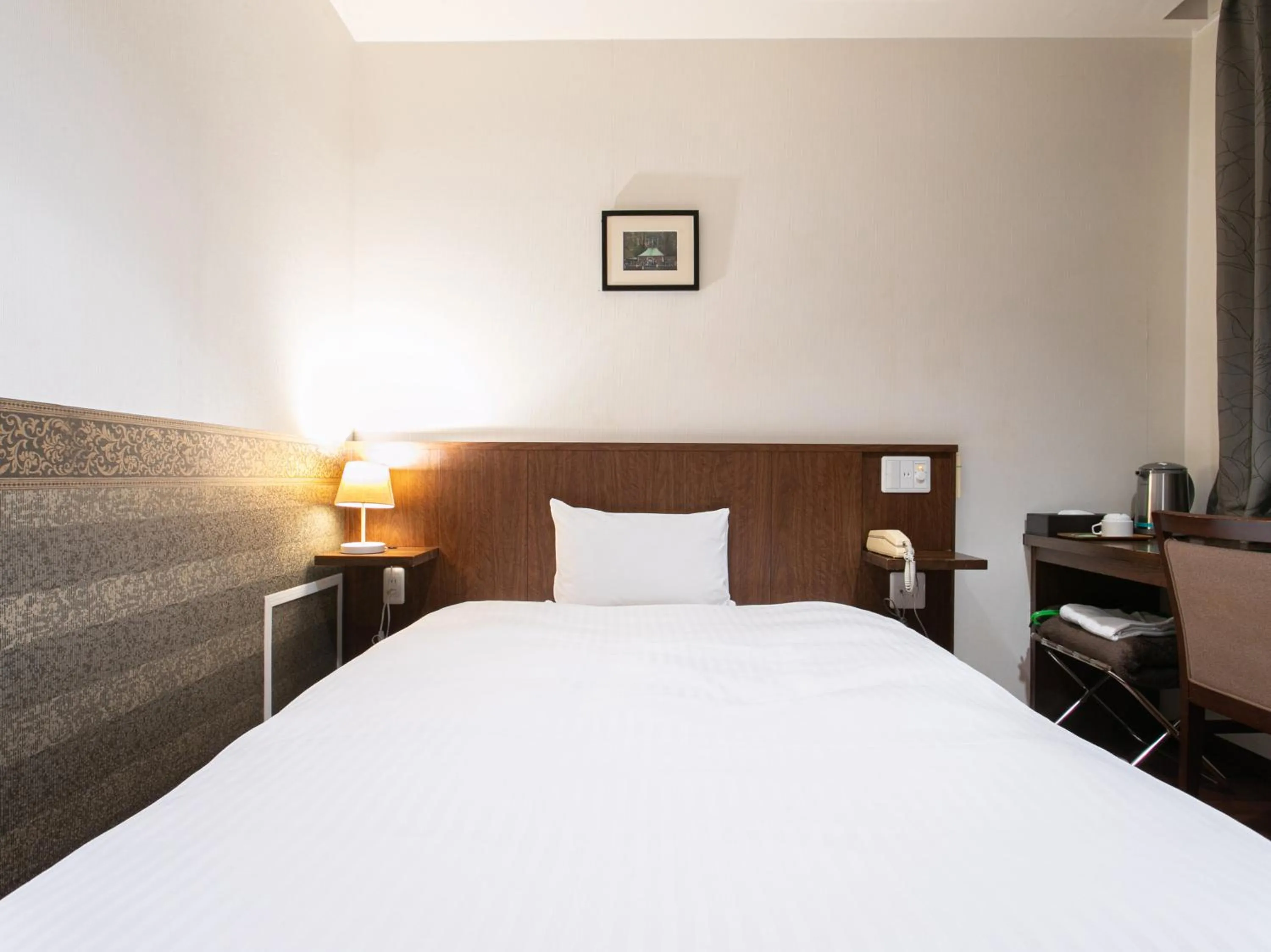 Photo of the whole room, Bed in Sutton Hotel Hakata City