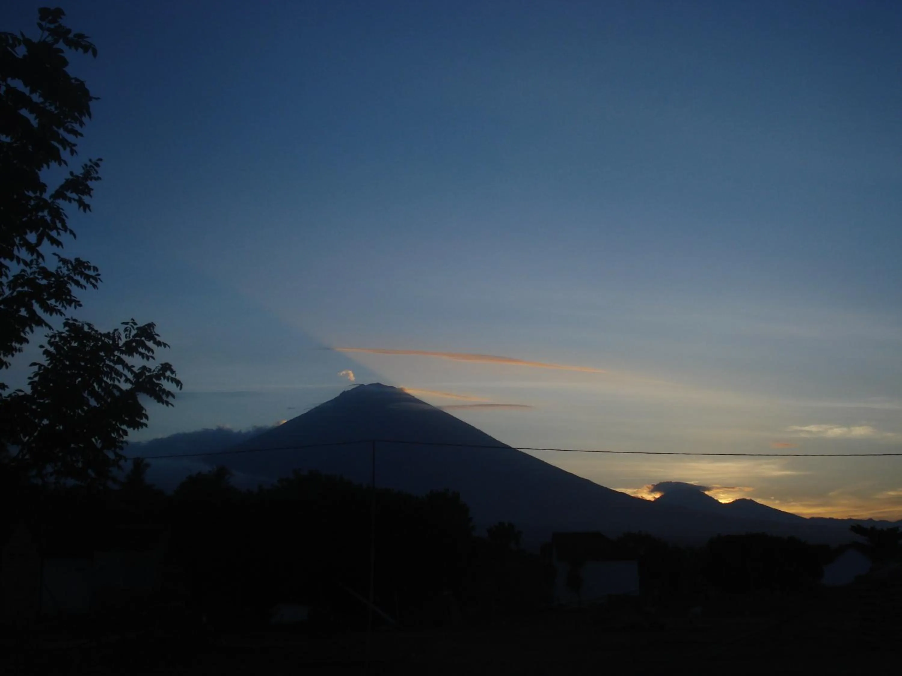 Natural landscape in Bulih Beach Bungalows