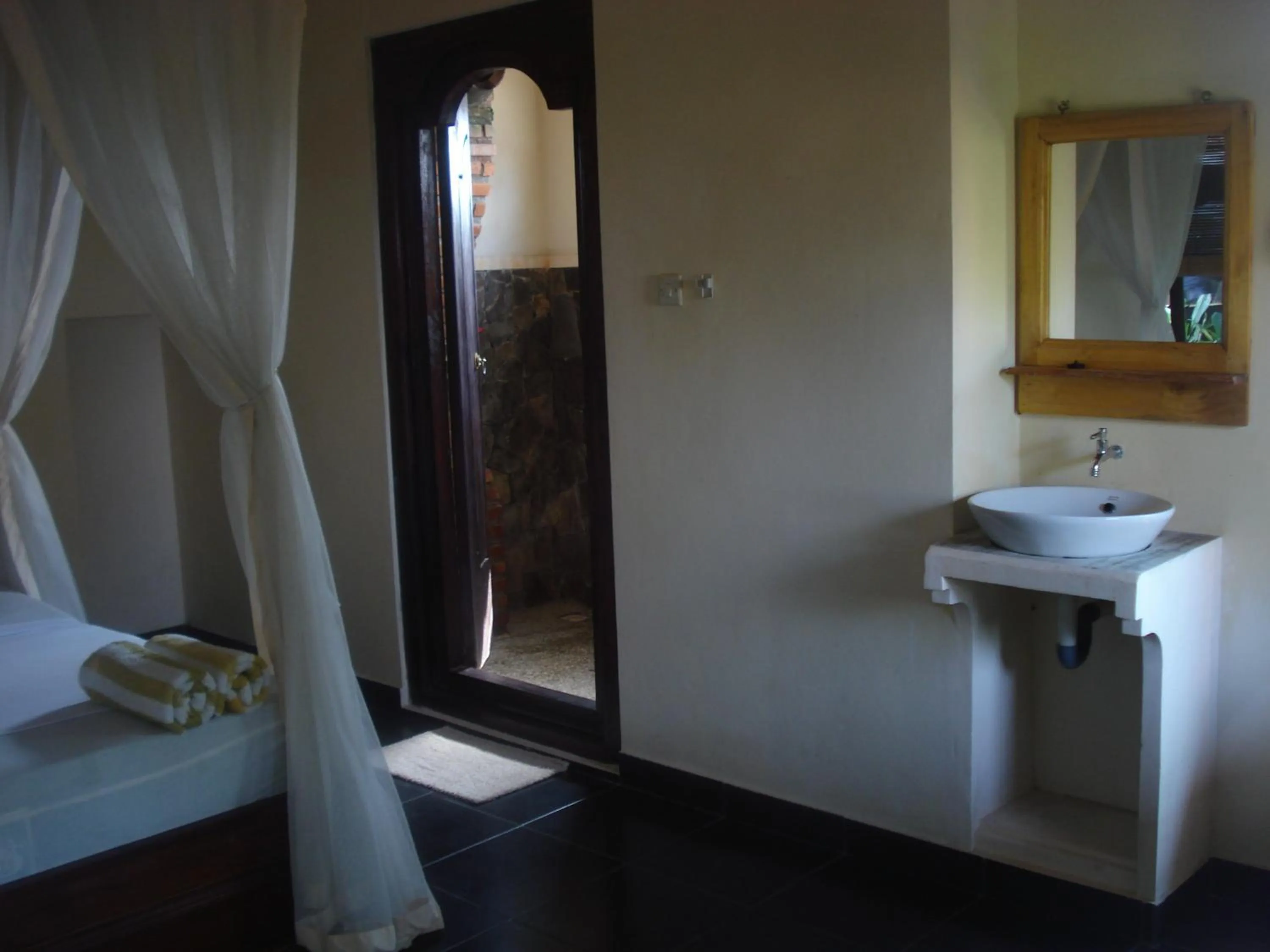 Decorative detail in Bulih Beach Bungalows