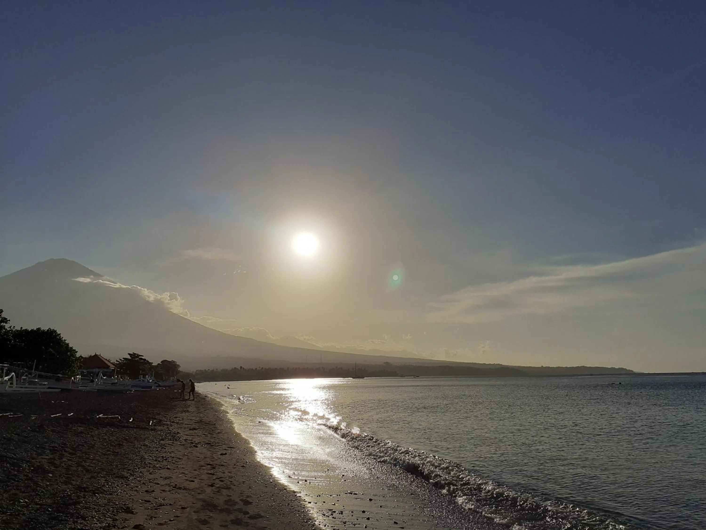 Mountain view in Bulih Beach Bungalows