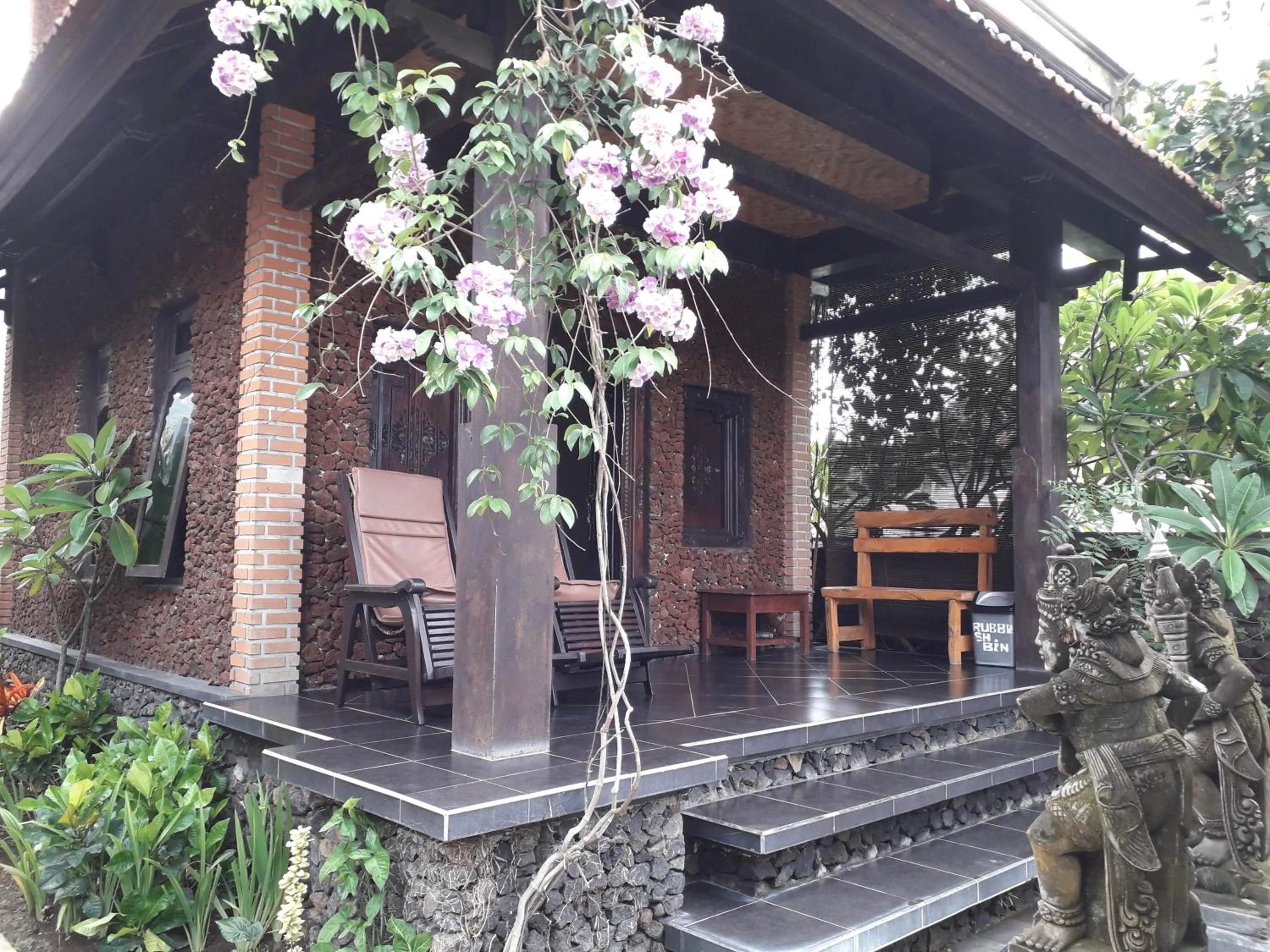 Balcony/Terrace in Bulih Beach Bungalows