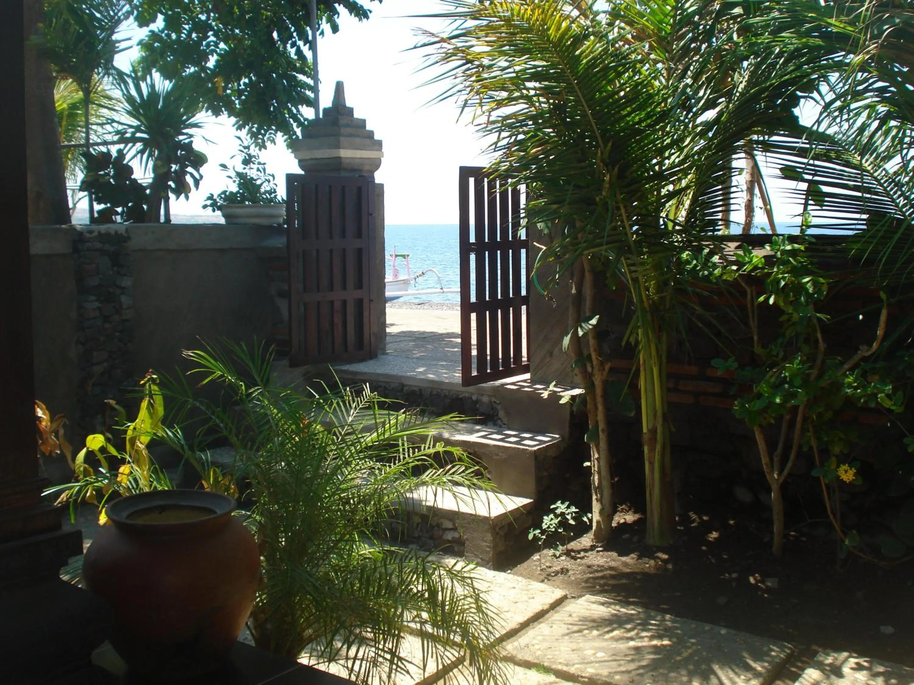 Balcony/Terrace in Bulih Beach Bungalows