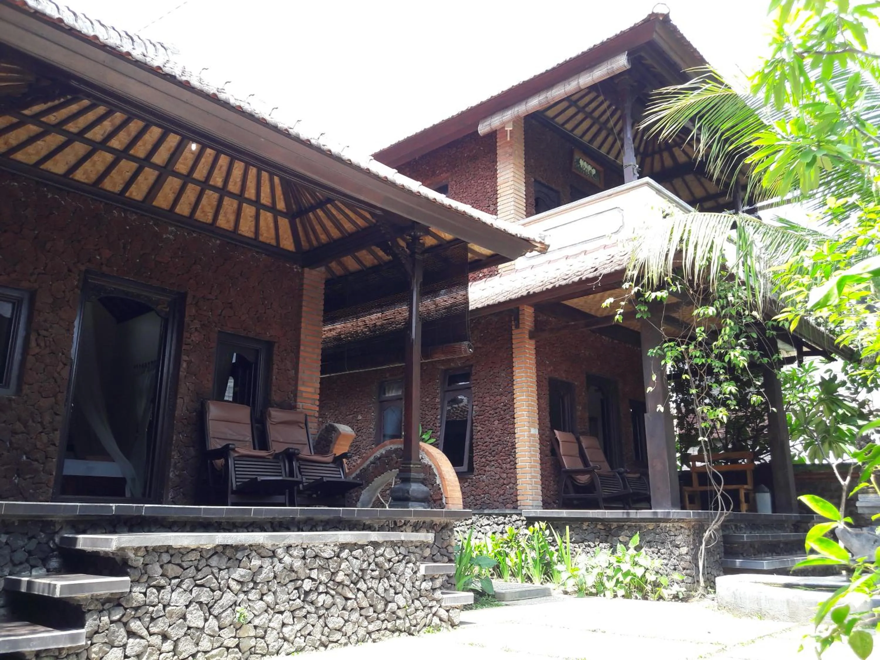 Balcony/Terrace in Bulih Beach Bungalows
