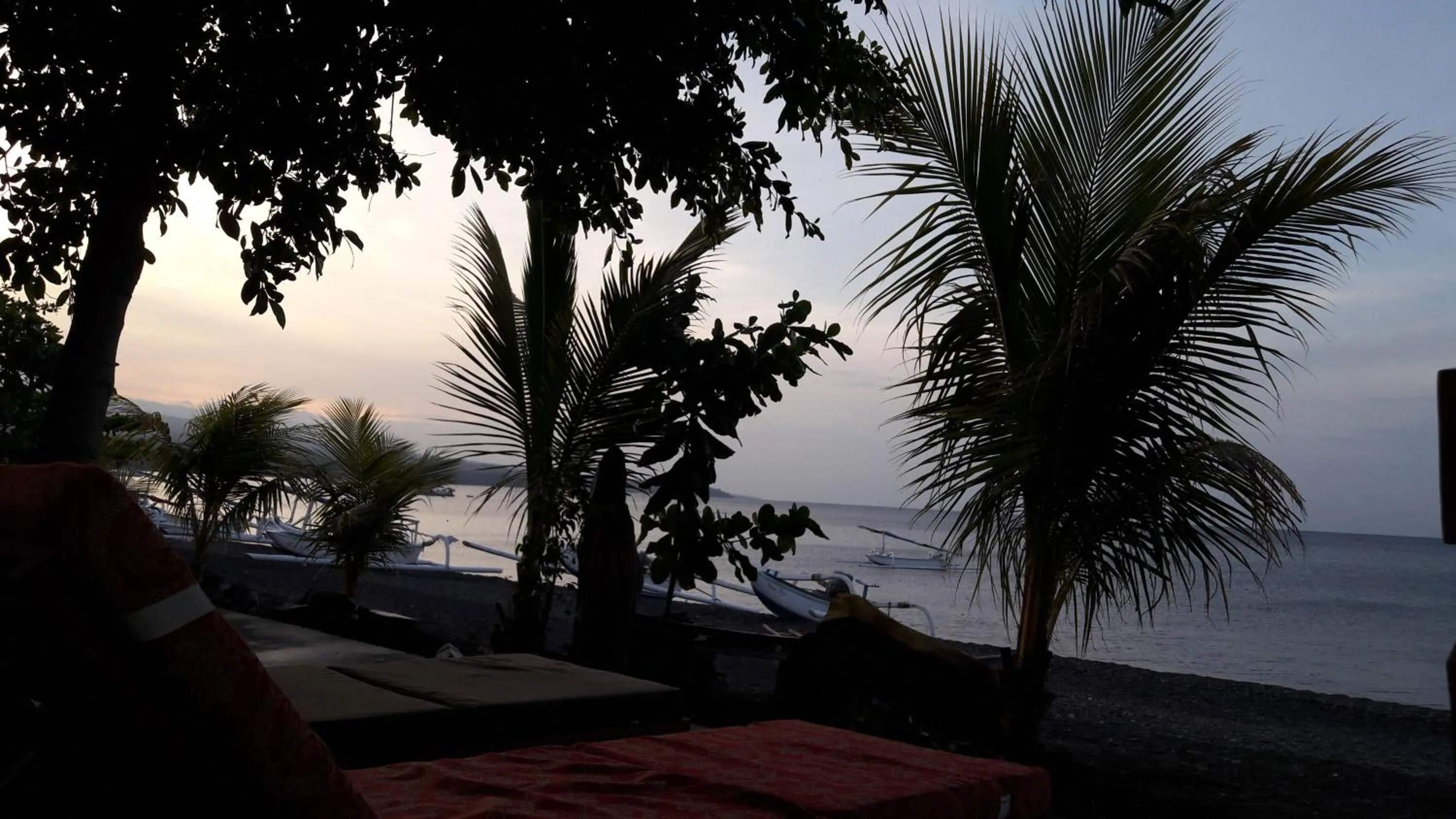 Balcony/Terrace in Bulih Beach Bungalows