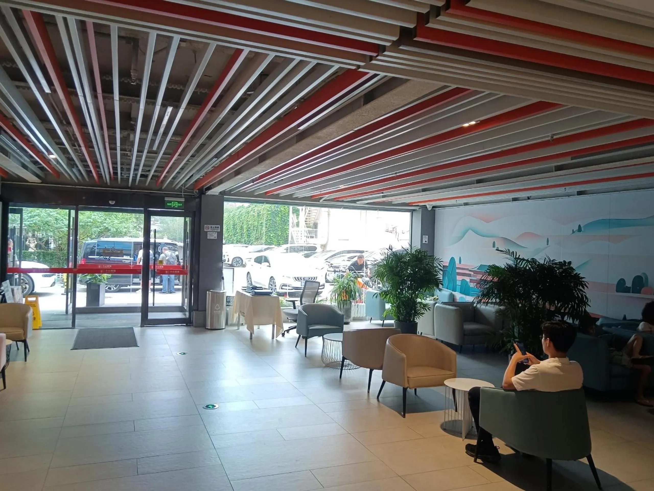 BBQ facilities in Beijing Saga Hotel