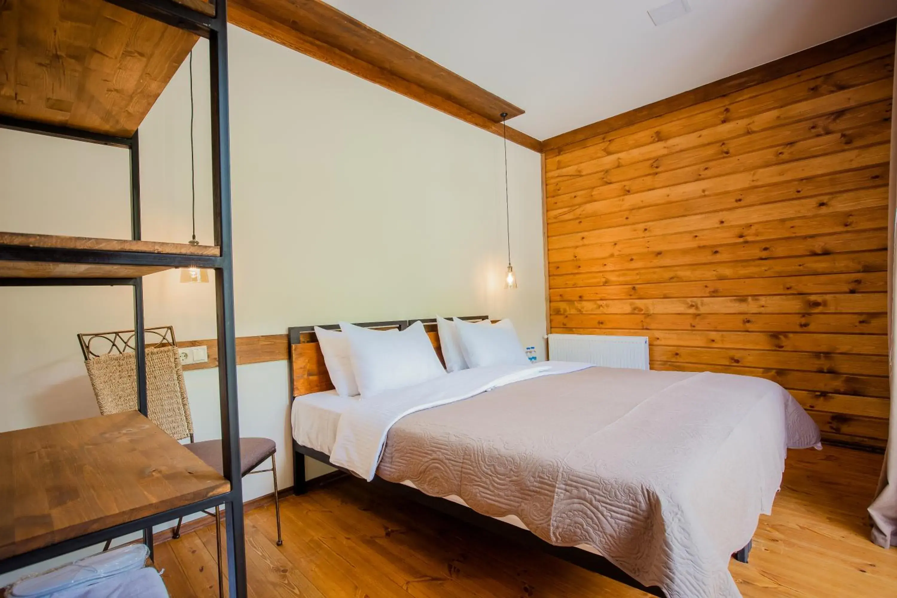 Triple Room with Balcony in Chalet Mestia Triple Room with Balcony in Chalet Mestia