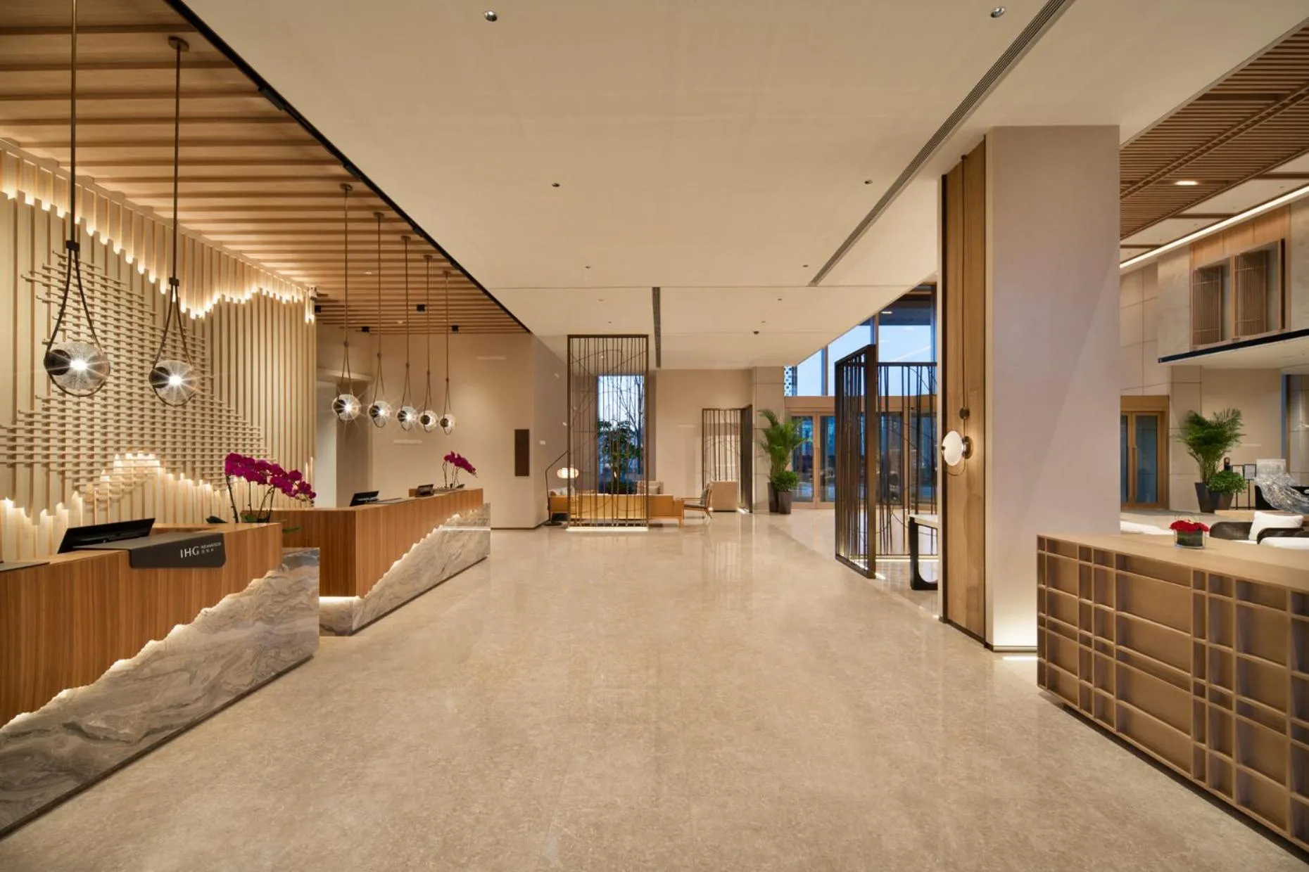 Lobby or reception in Crowne Plaza Zunhua Hot Spring Town by IHG