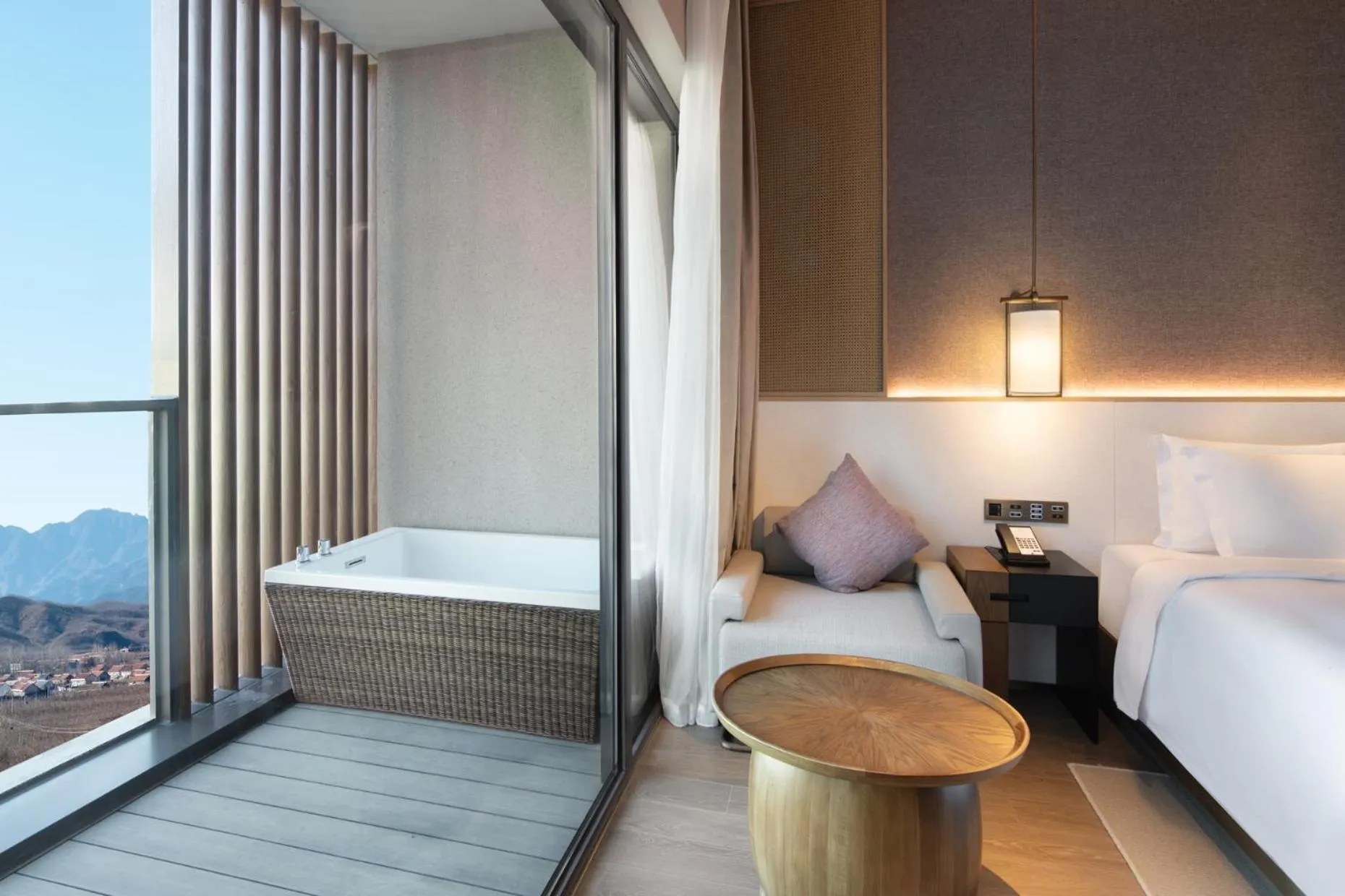Hot Spring Bath, Bed in Crowne Plaza Zunhua Hot Spring Town by IHG