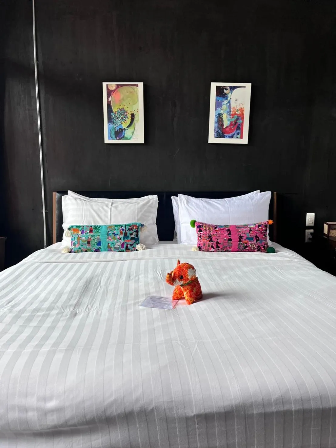 Bedroom, Bed in Villa Thapae