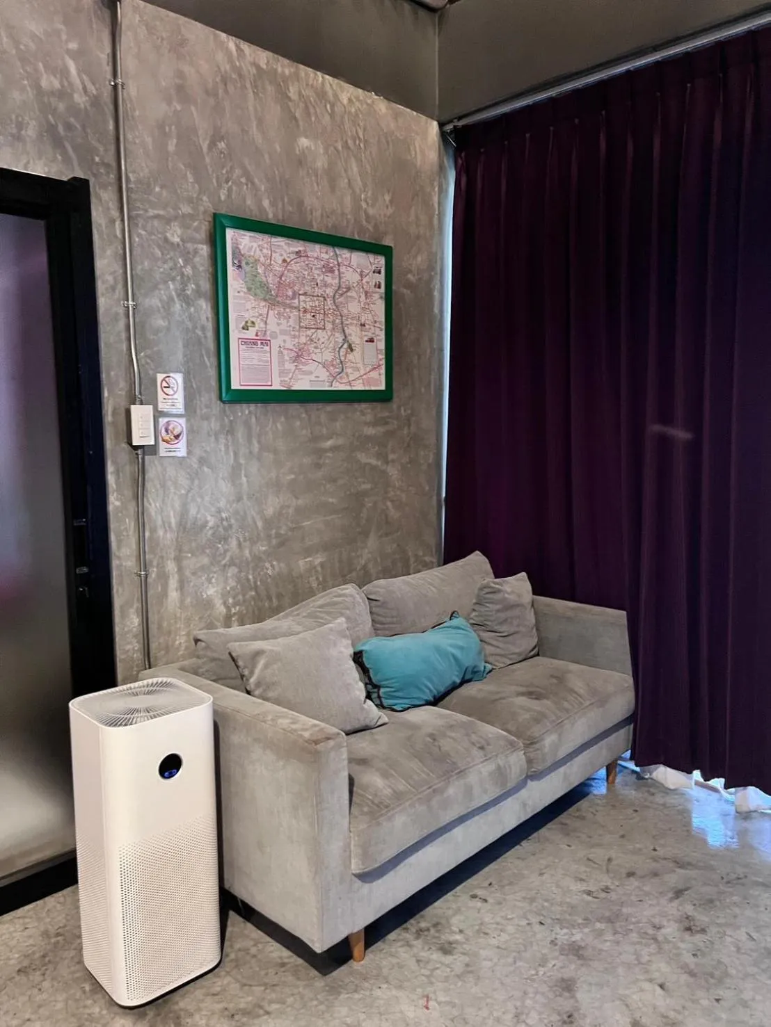 Seating area in Villa Thapae