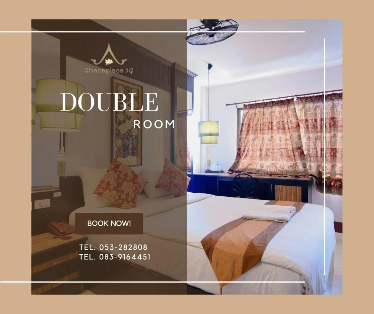 Bed in Chanaplace Lanna