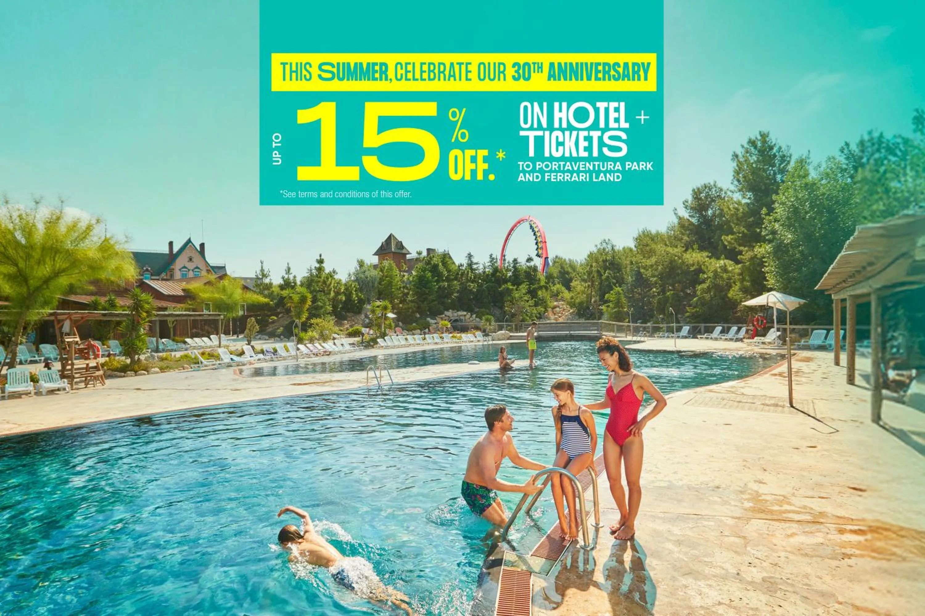 Entertainment in PortAventura Hotel Colorado Creek - Includes unlimited access to PortAventura Park & 1 access to Ferrari Land