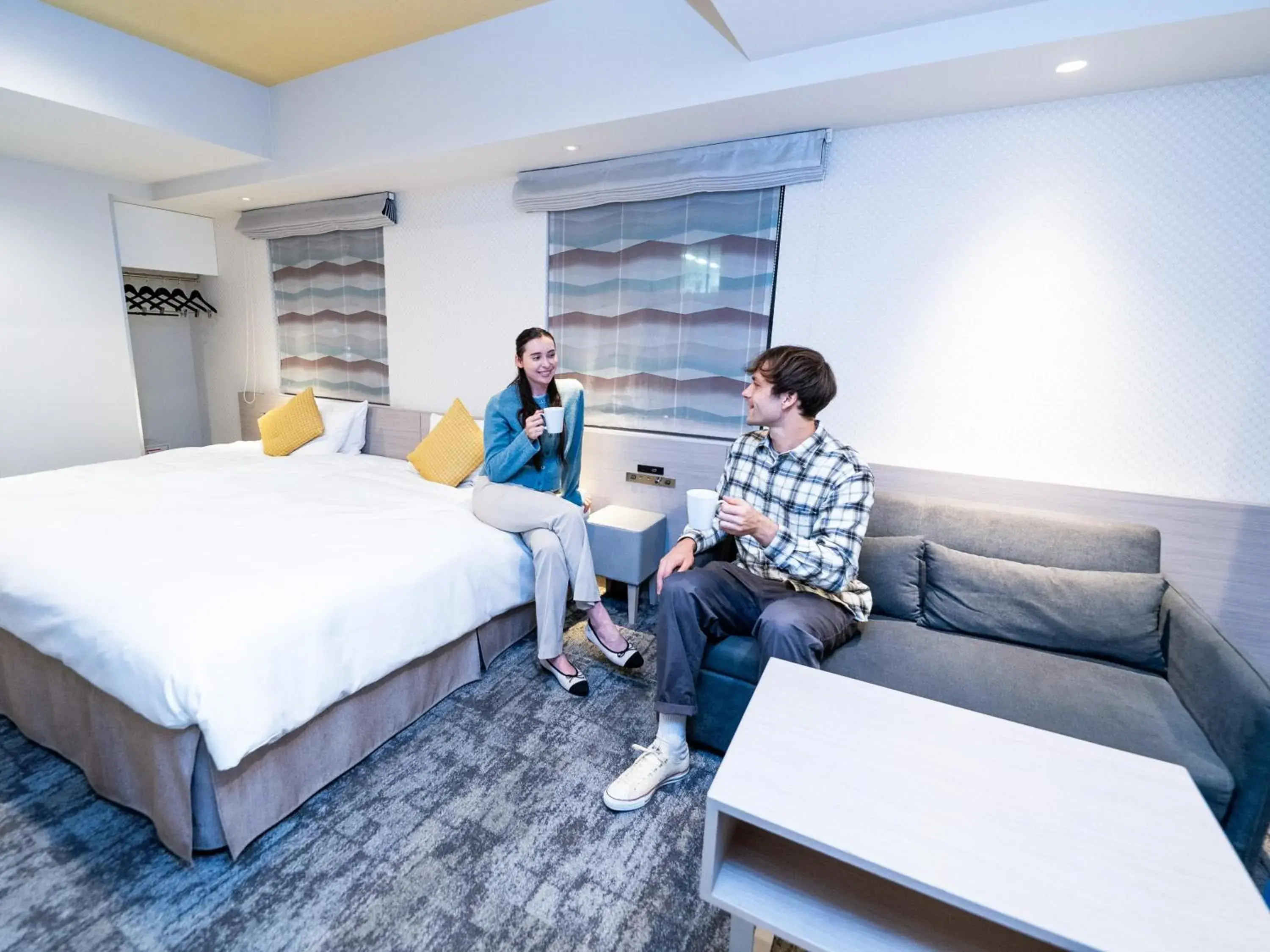 Photo of the whole room, Bed in Tokyu Stay Suidobashi Photo of the whole room, Bed in Tokyu Stay Suidobashi