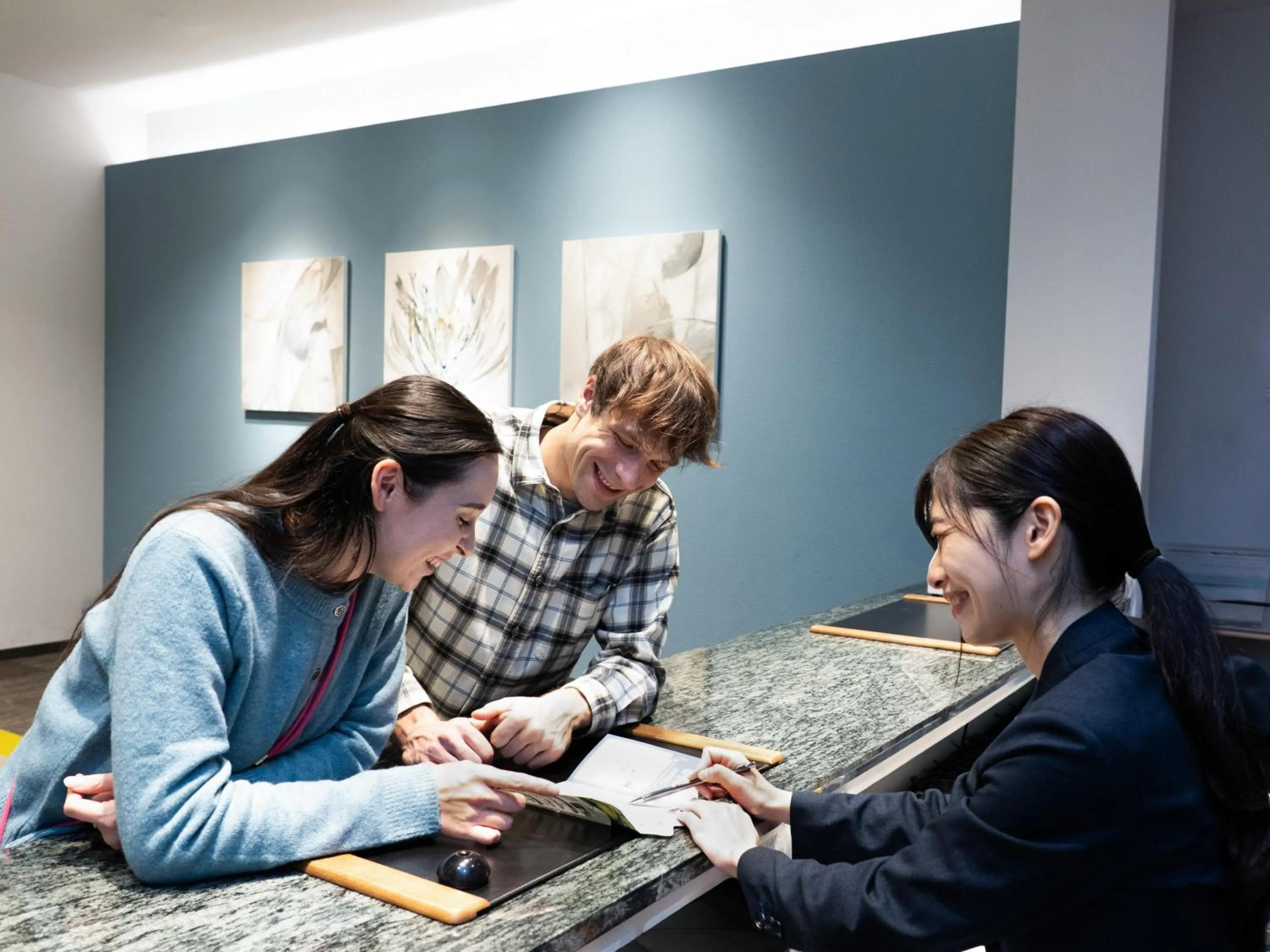 Lobby or reception in Tokyu Stay Suidobashi