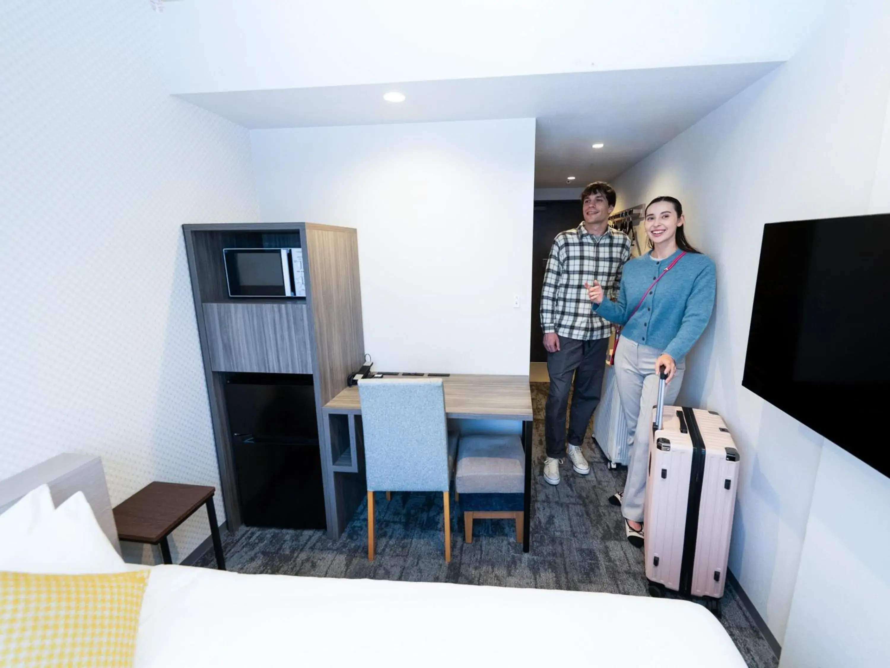 Photo of the whole room, Bed in Tokyu Stay Suidobashi Photo of the whole room, Bed in Tokyu Stay Suidobashi