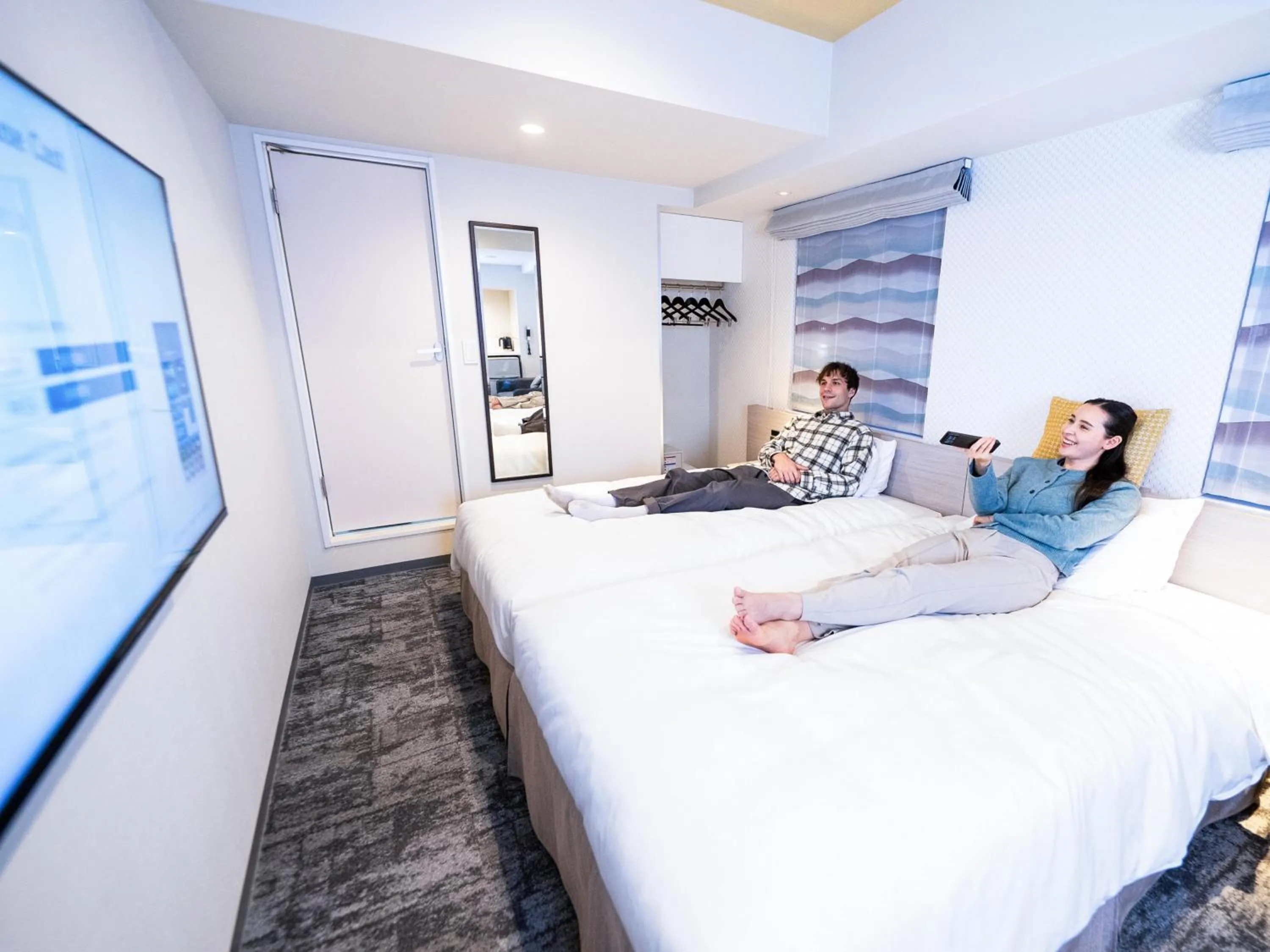 Photo of the whole room, Bed in Tokyu Stay Suidobashi