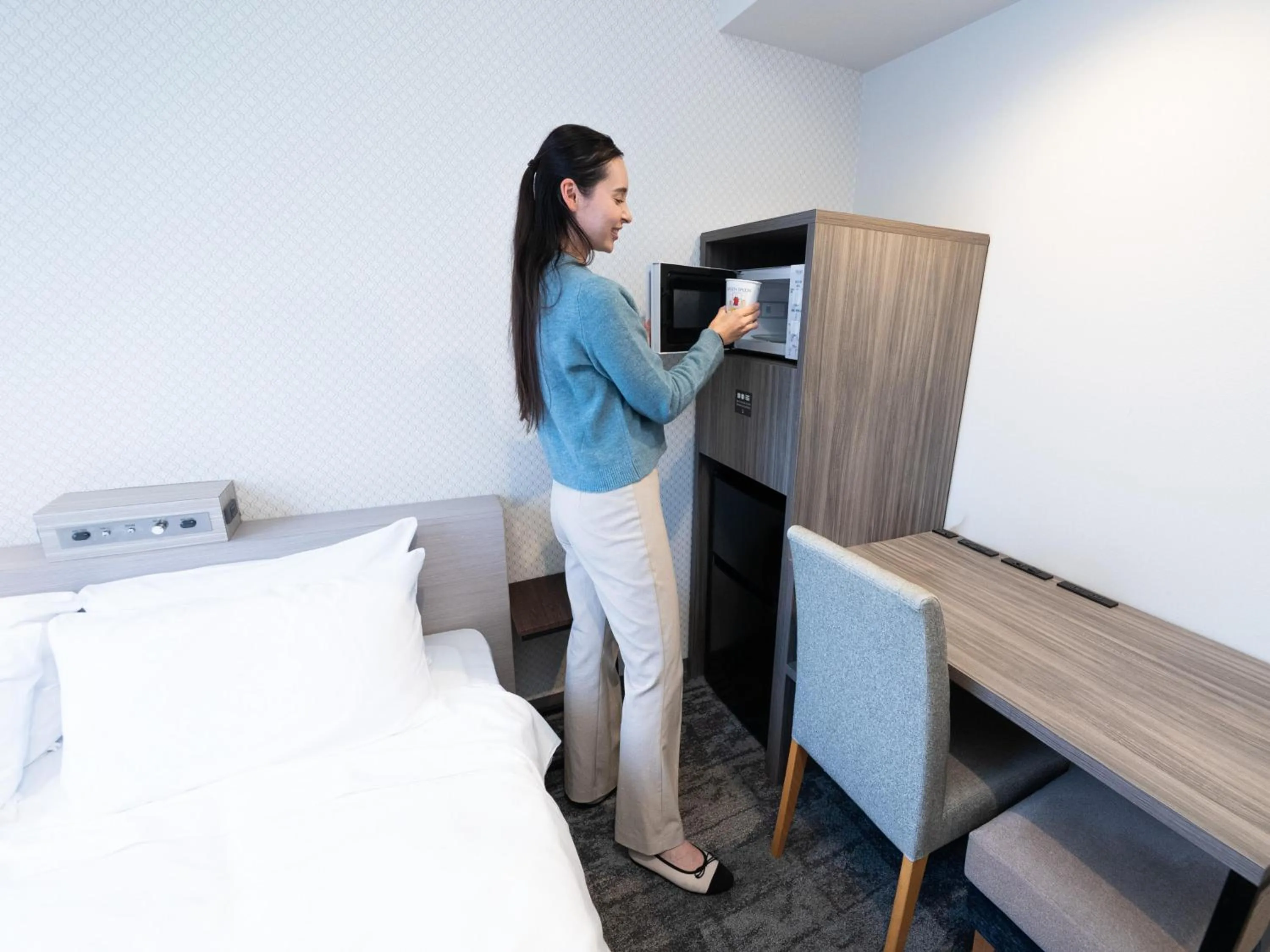 Area and facilities, Bed in Tokyu Stay Suidobashi