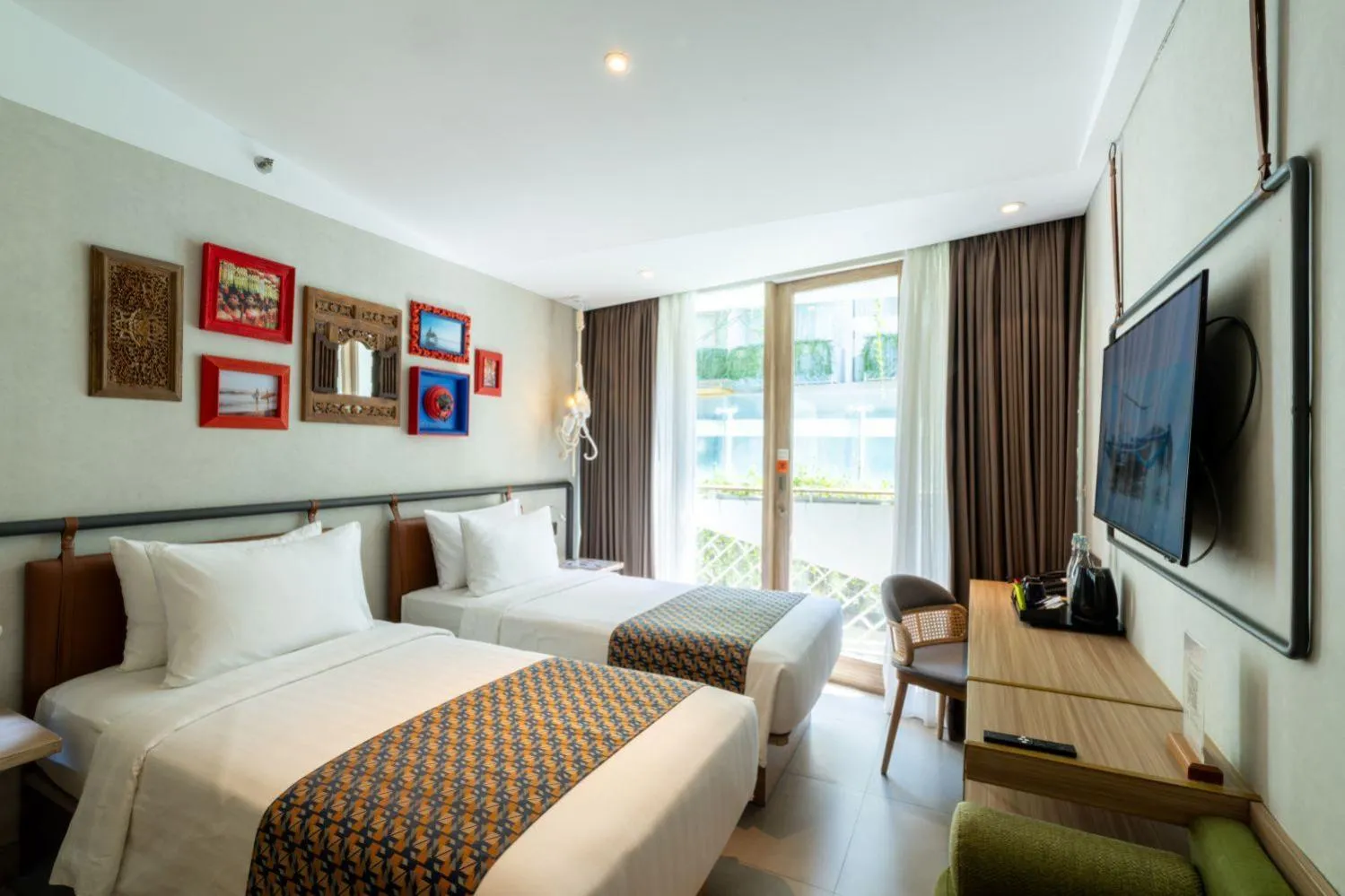 Bed in Episode Kuta Bali