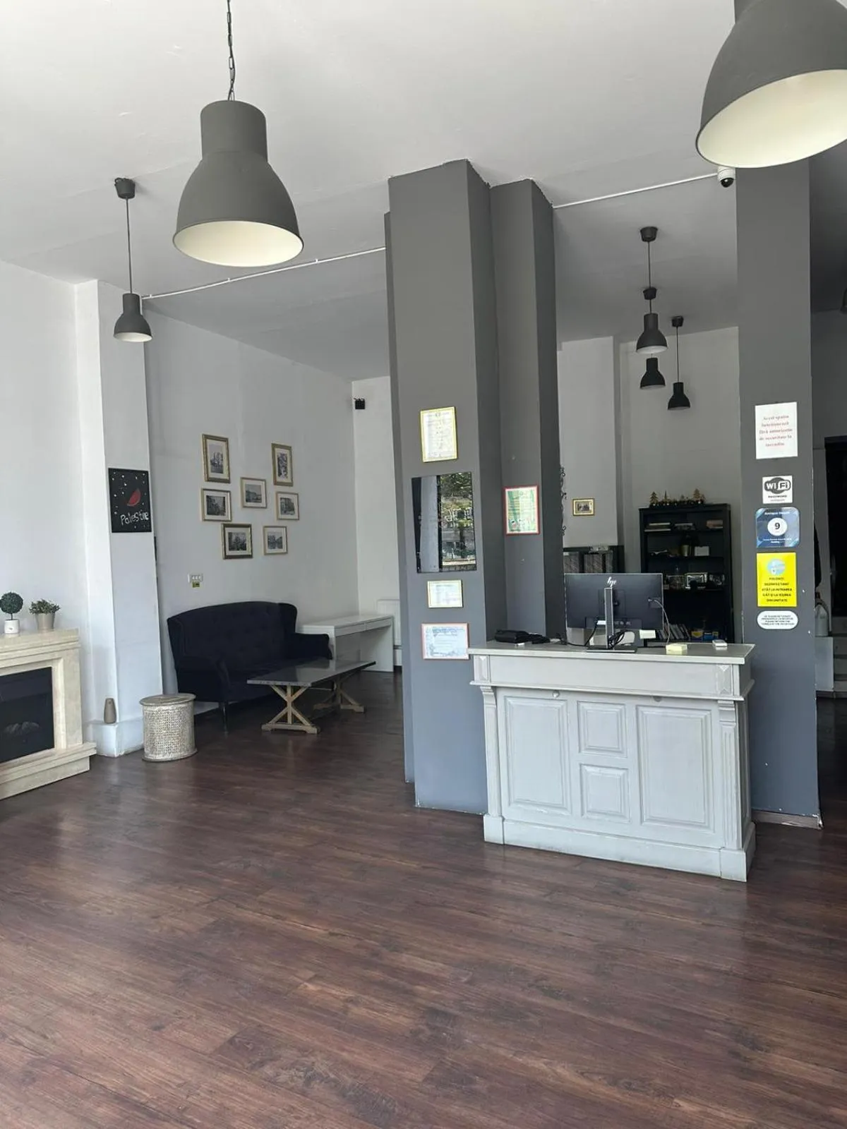 Lobby or reception in Antique Hostel