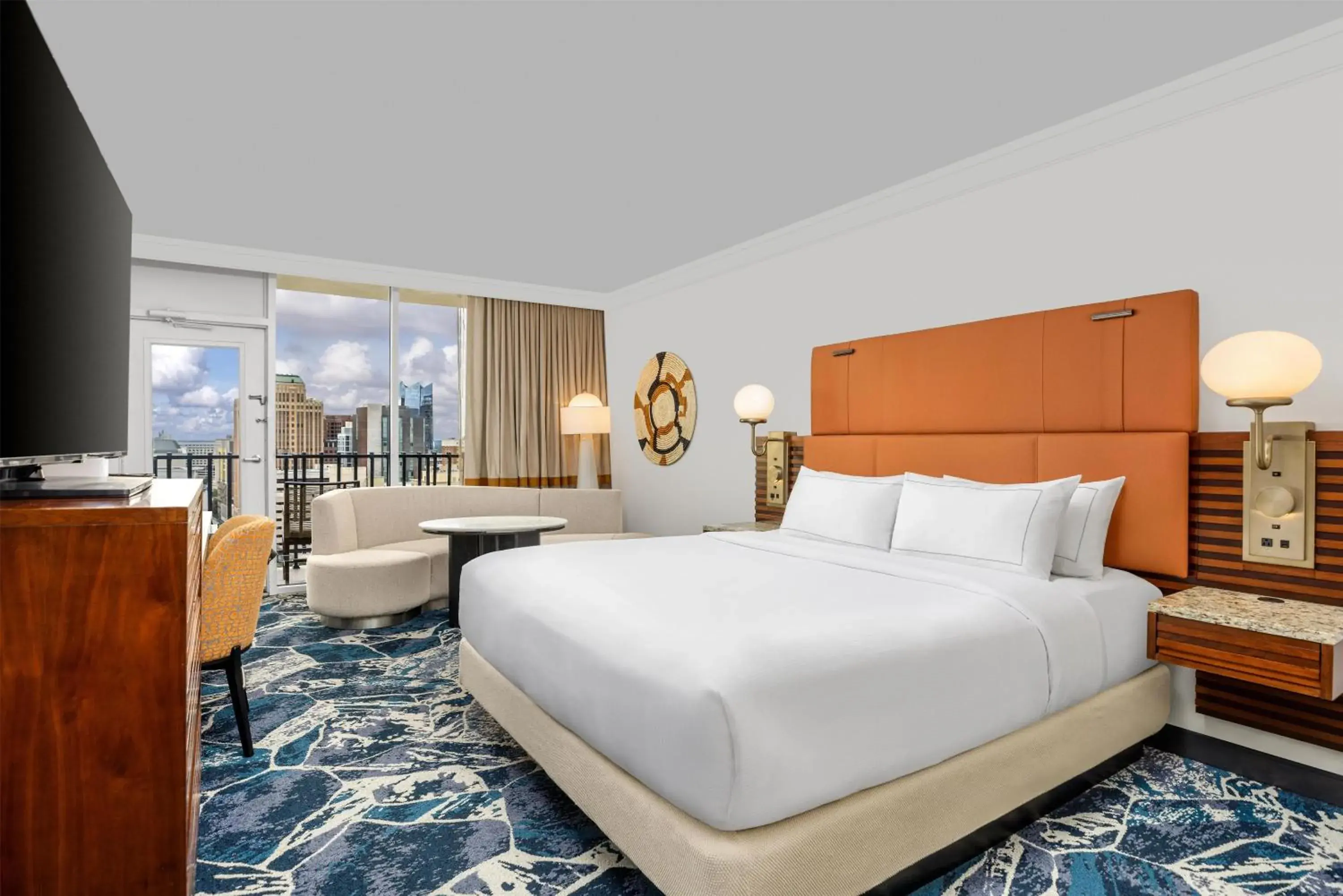 King Room with River View in Hilton Palacio del Rio King Room with River View in Hilton Palacio del Rio