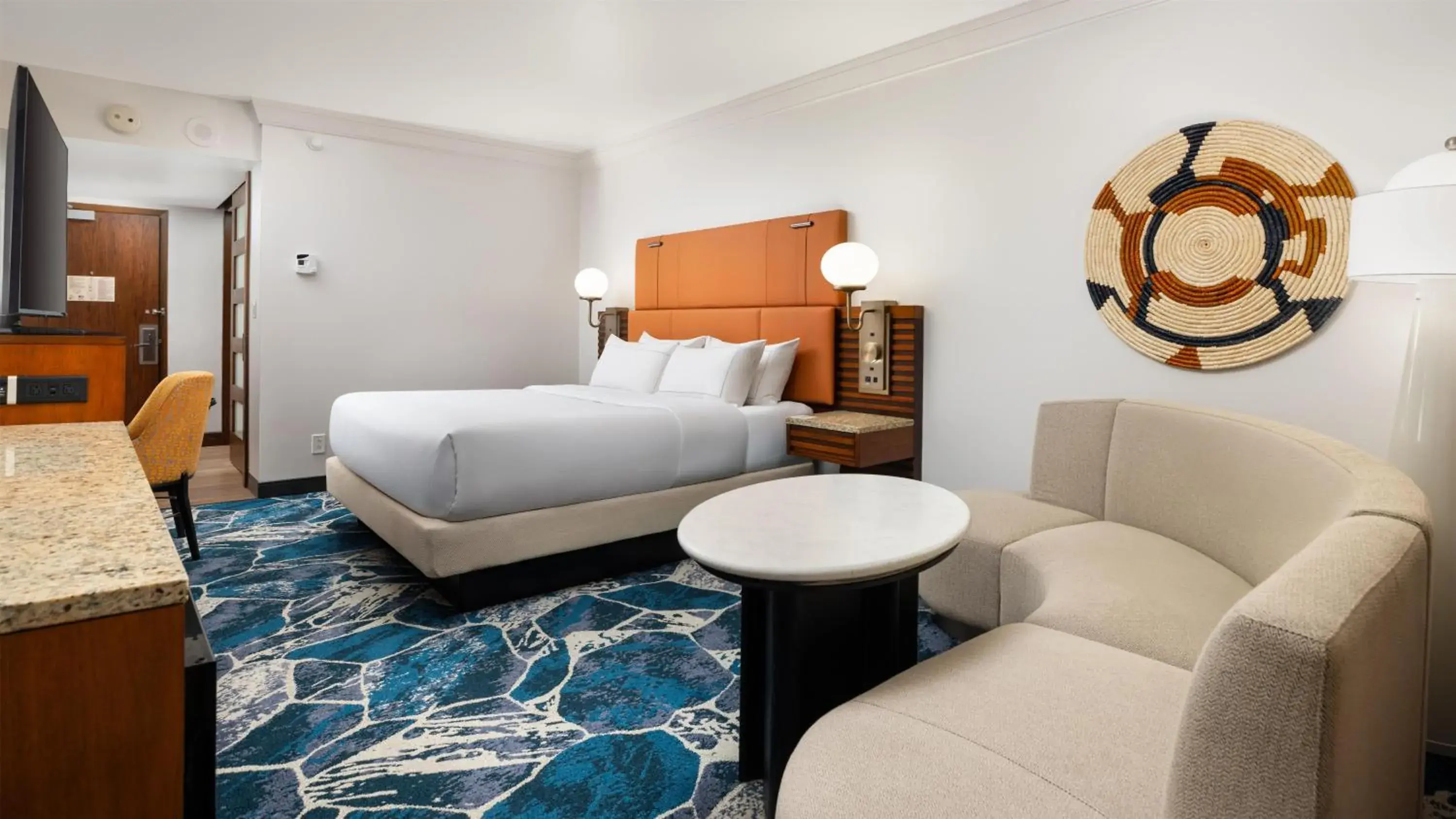 Living room, Bed in Hilton Palacio del Rio Living room, Bed in Hilton Palacio del Rio