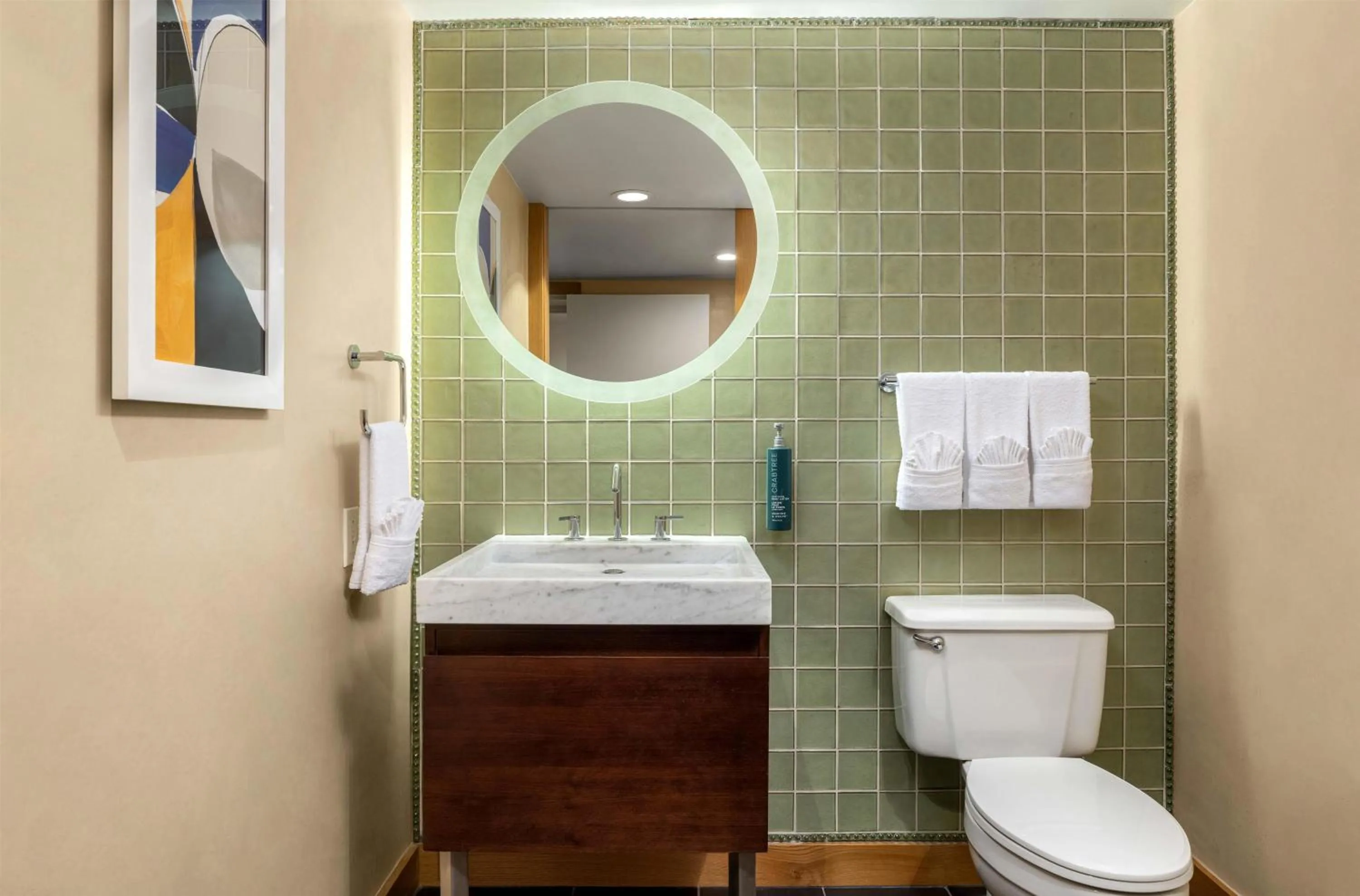 Bathroom in Hilton Palacio del Rio