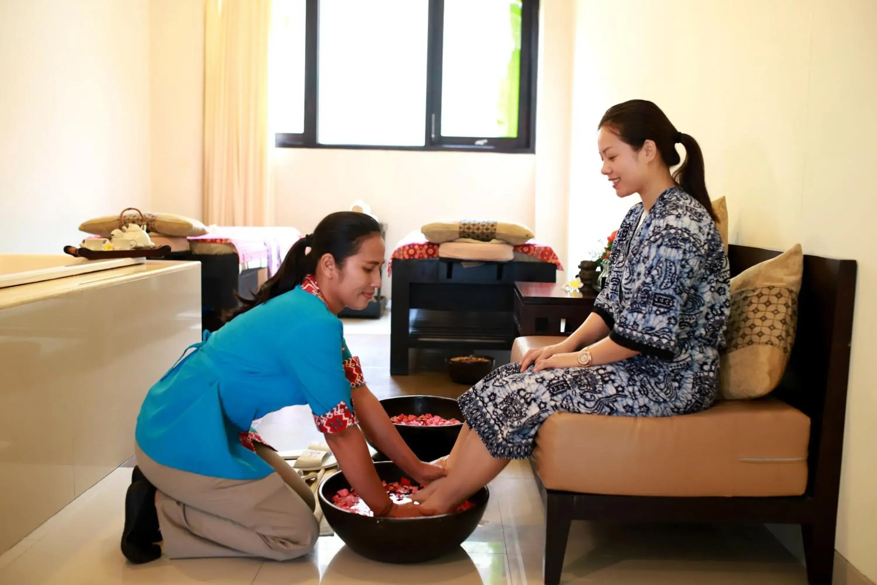 People in Bali Relaxing Resort and Spa