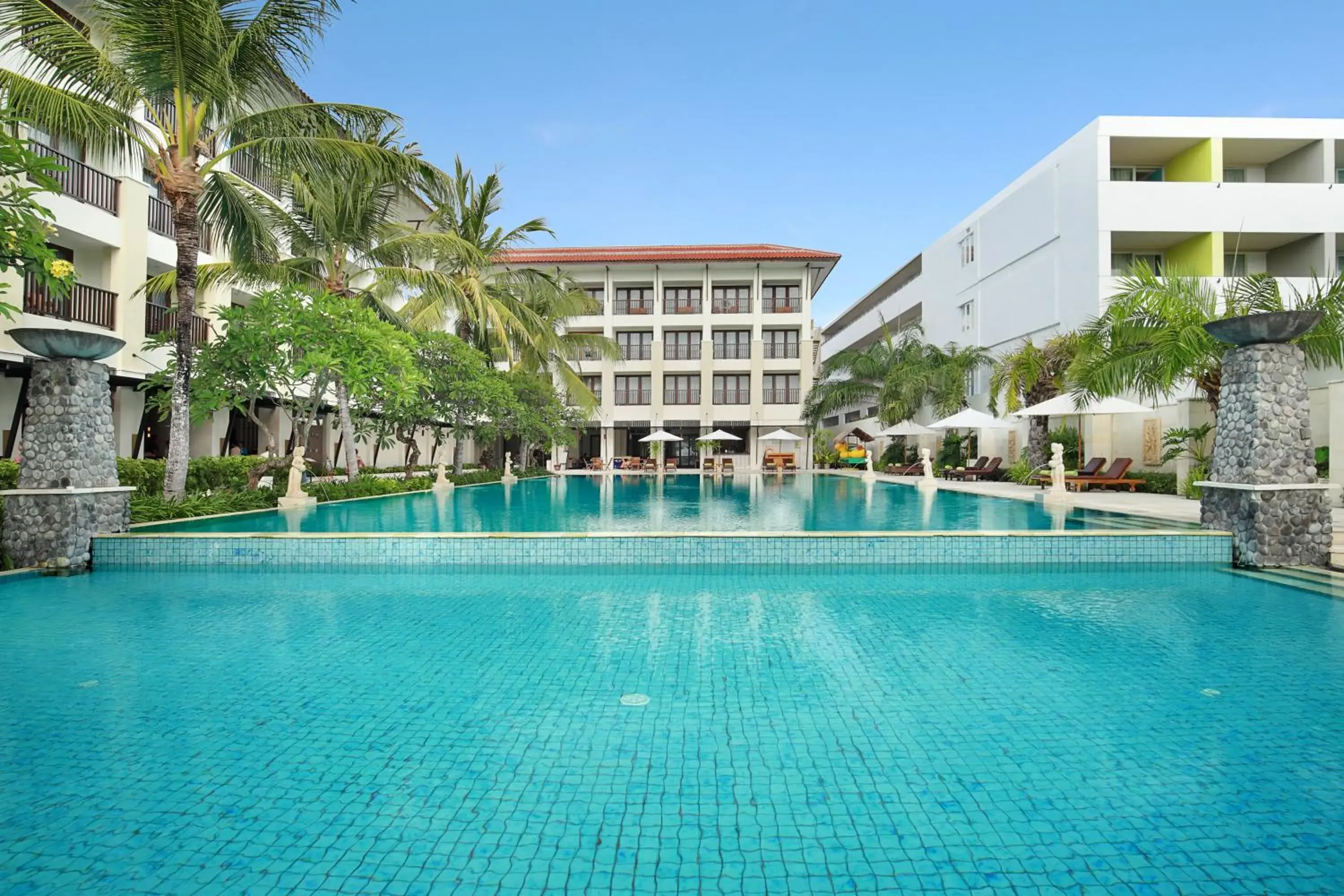 Pool view, Property Building in Bali Relaxing Resort and Spa