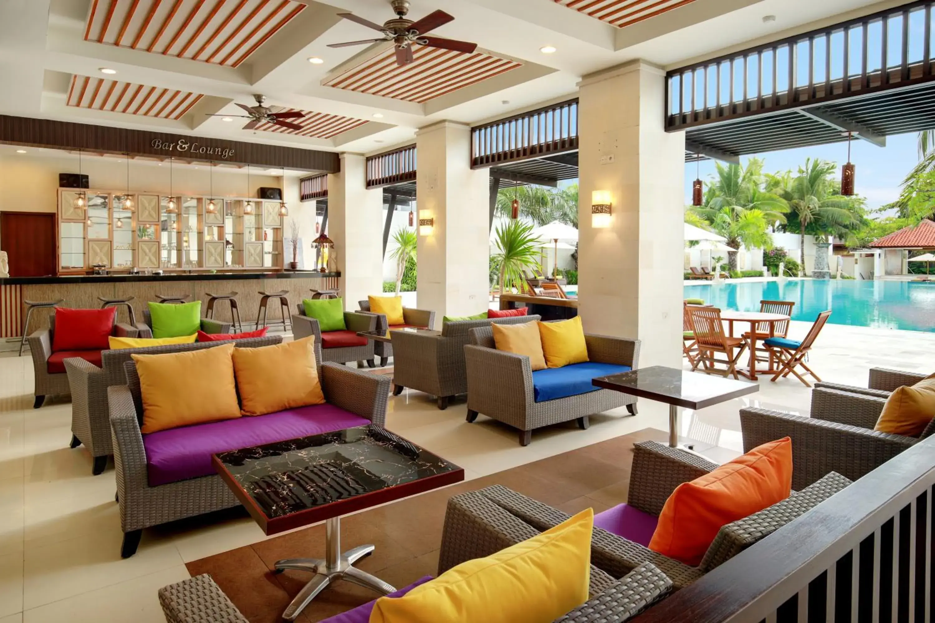 Lounge or bar in Bali Relaxing Resort and Spa