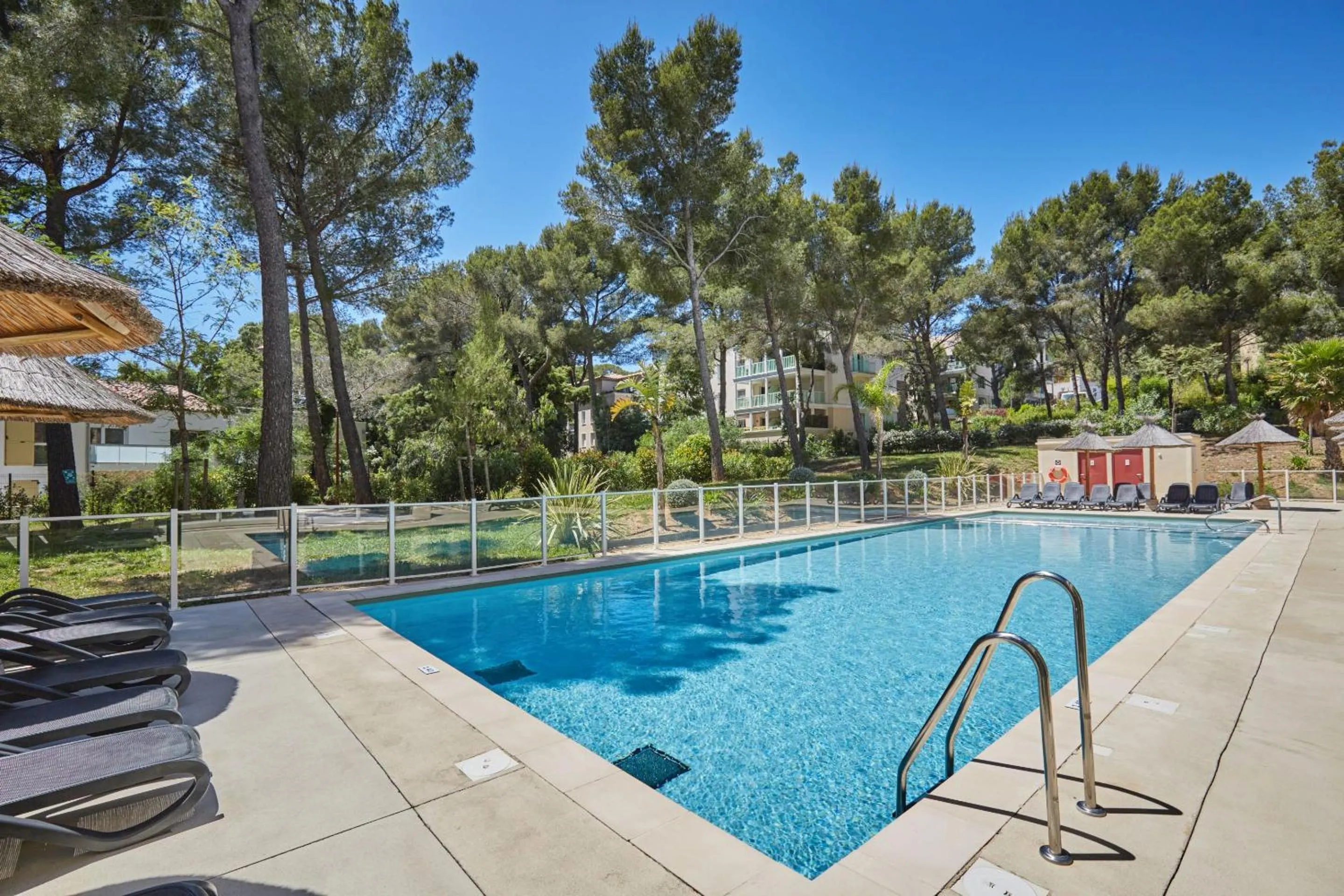 Swimming pool in Odalys Résidence et Spa Les Canissons