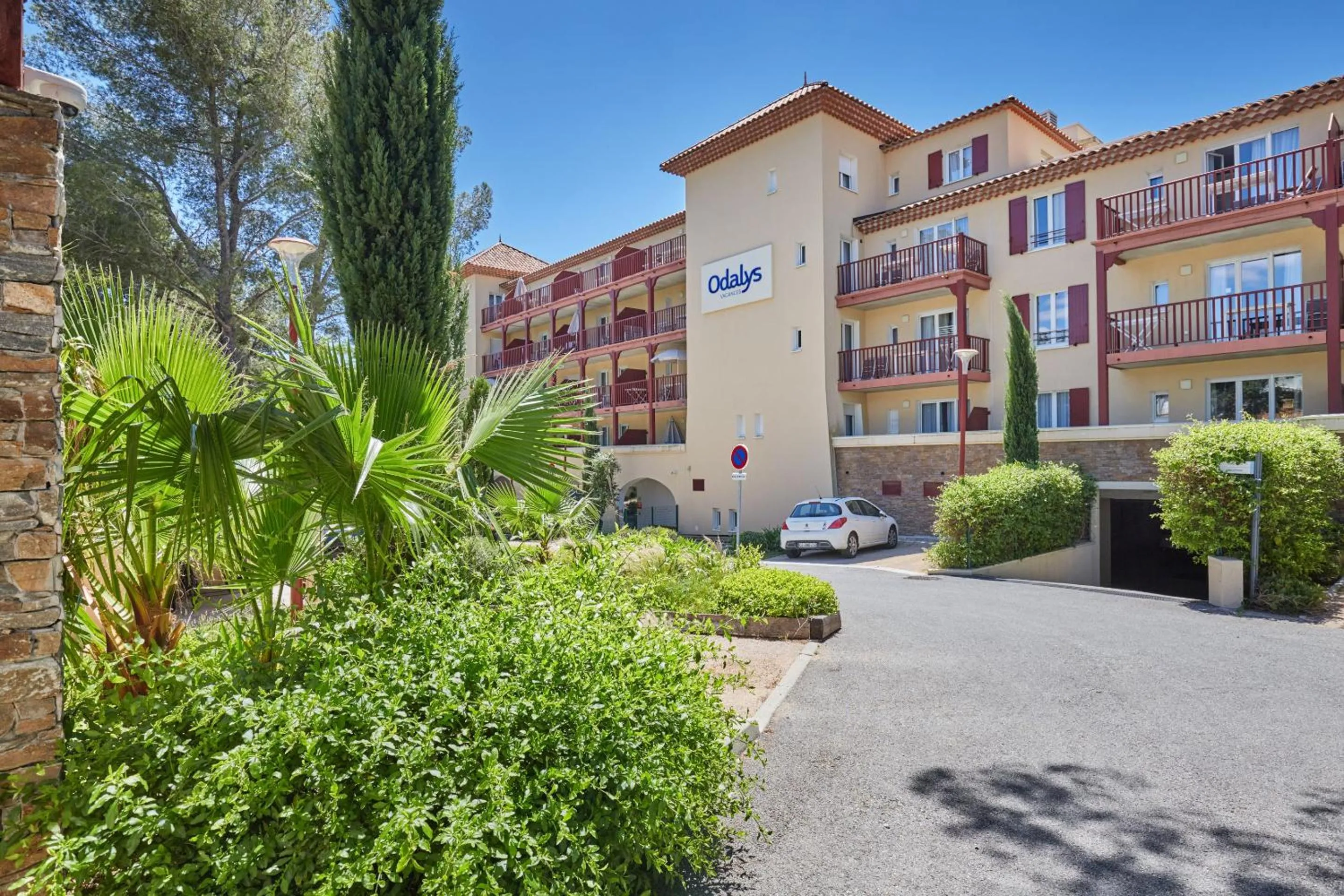 Property building in Odalys Résidence et Spa Les Canissons