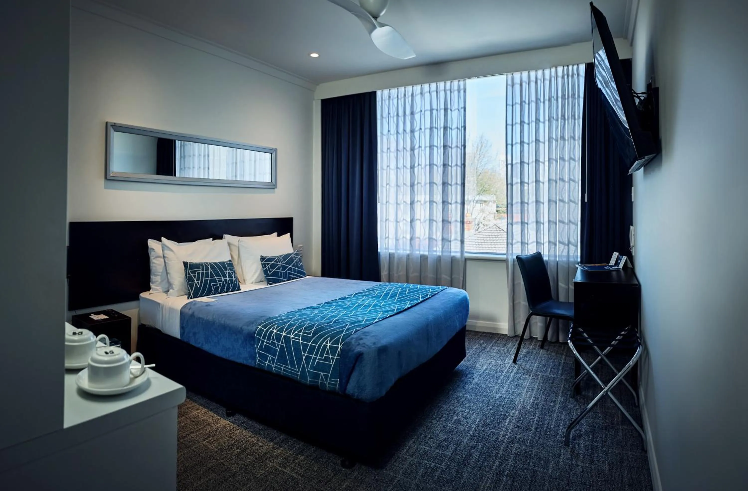 Bedroom, Bed in Great Southern Hotel Perth
