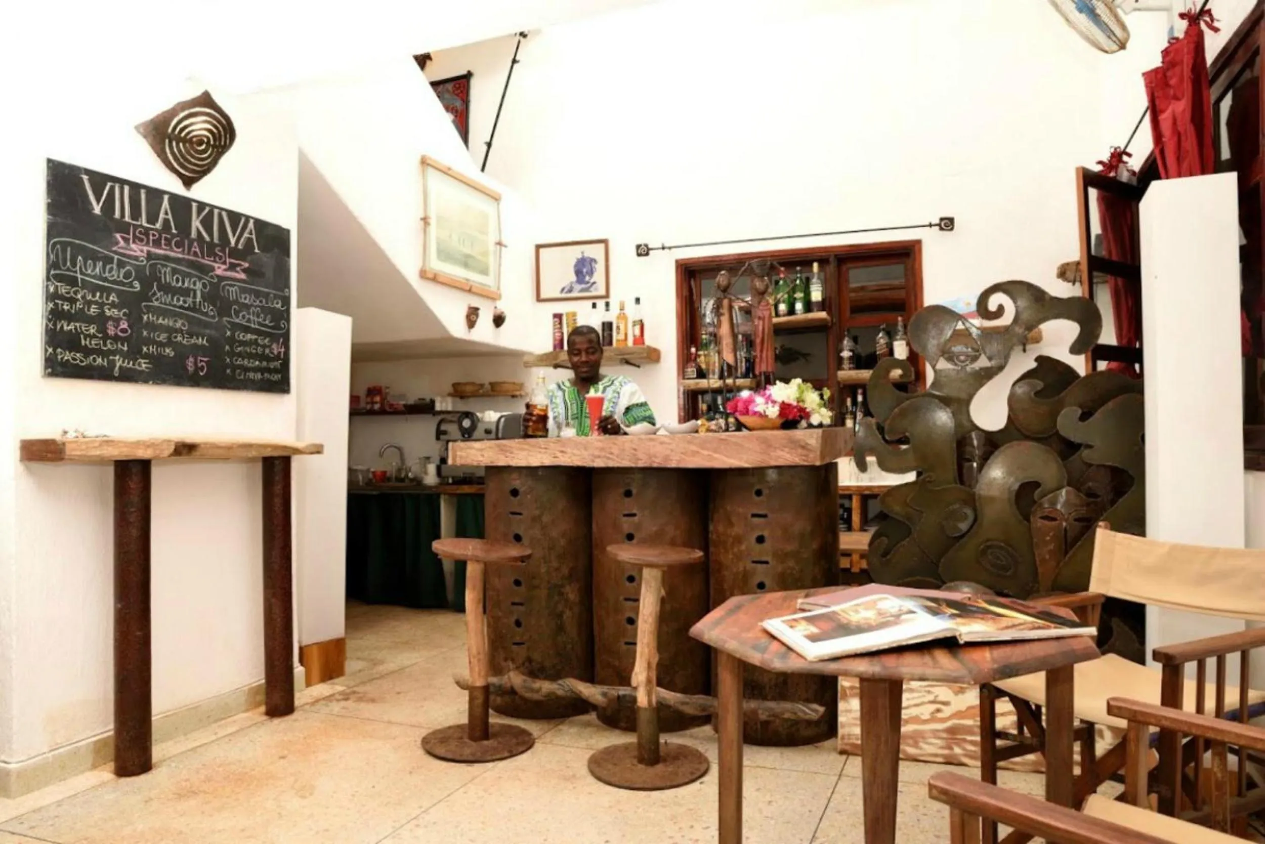 Lounge or bar in Villa Kiva Boutique Hotel