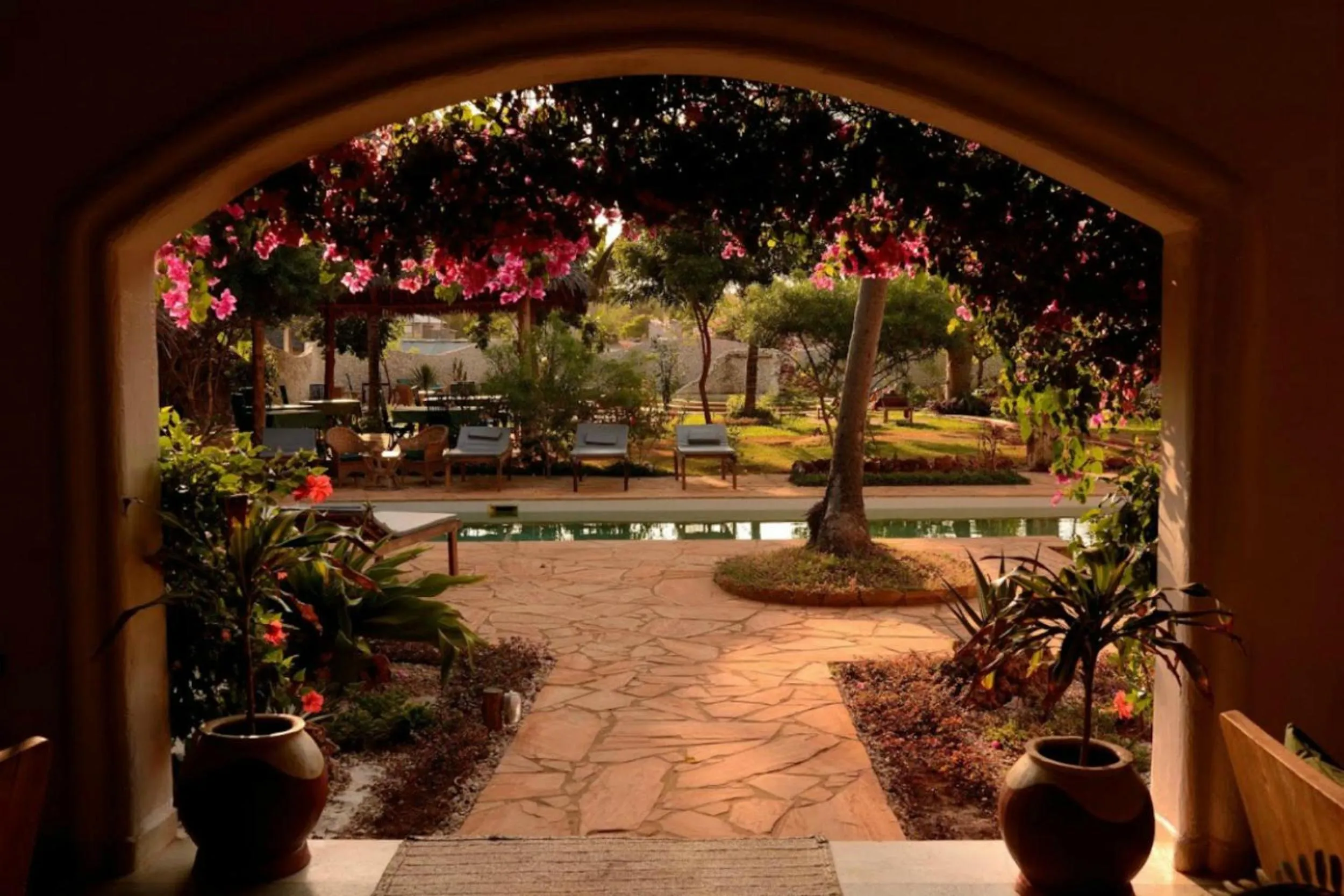Garden in Villa Kiva Boutique Hotel