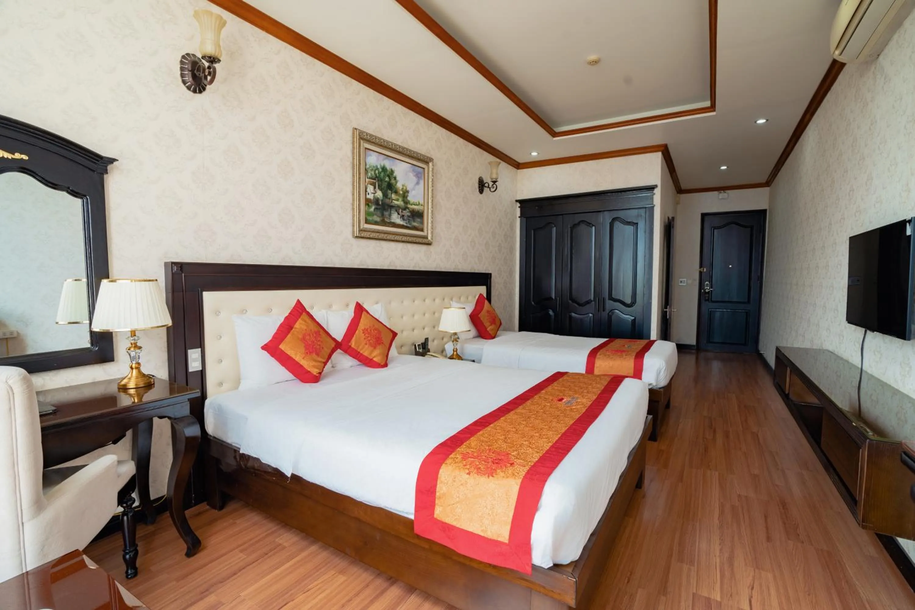 Bedroom, Bed in Phuong Anh Hotel 1 Hai Duong