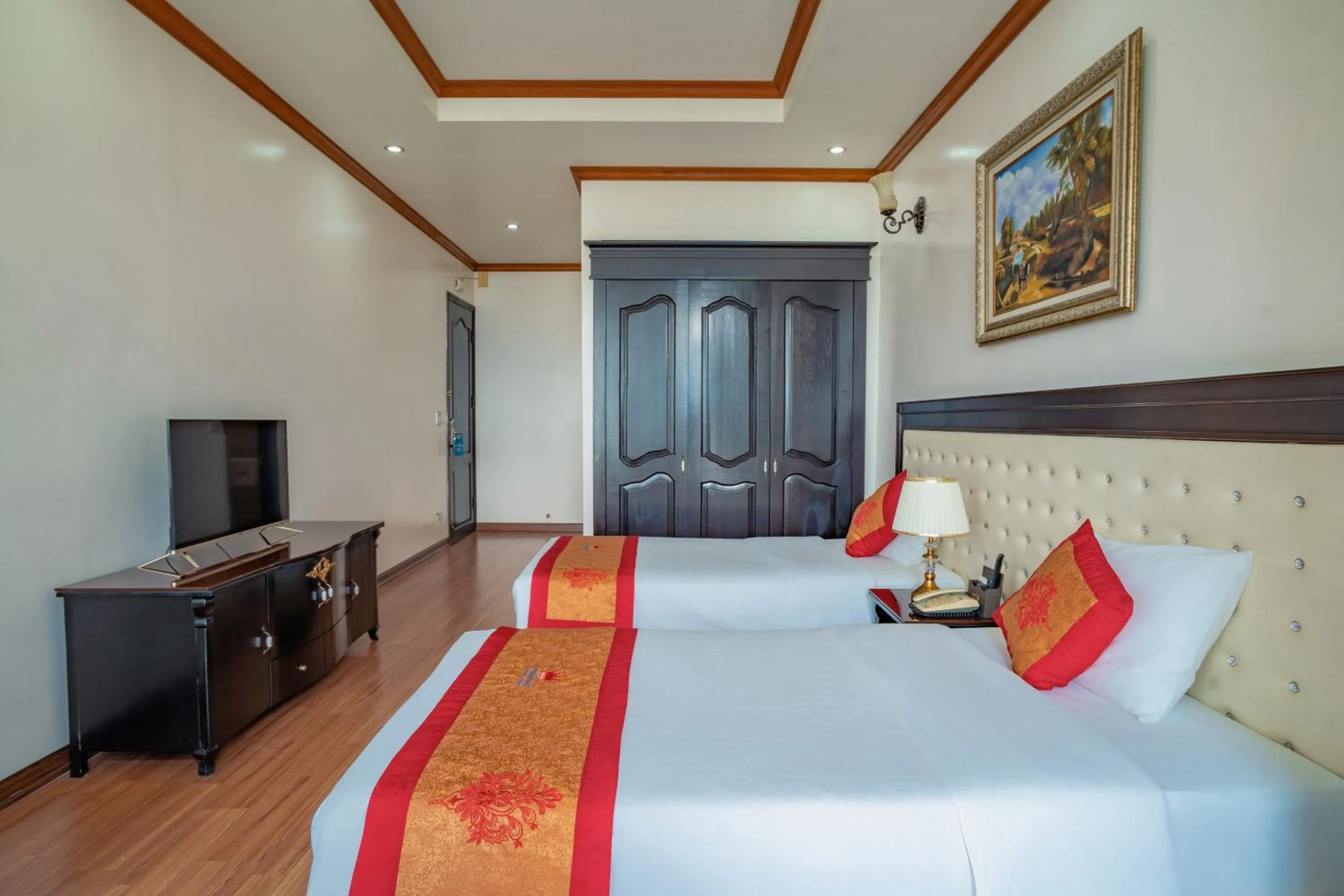 Bedroom, Bed in Phuong Anh Hotel 1 Hai Duong