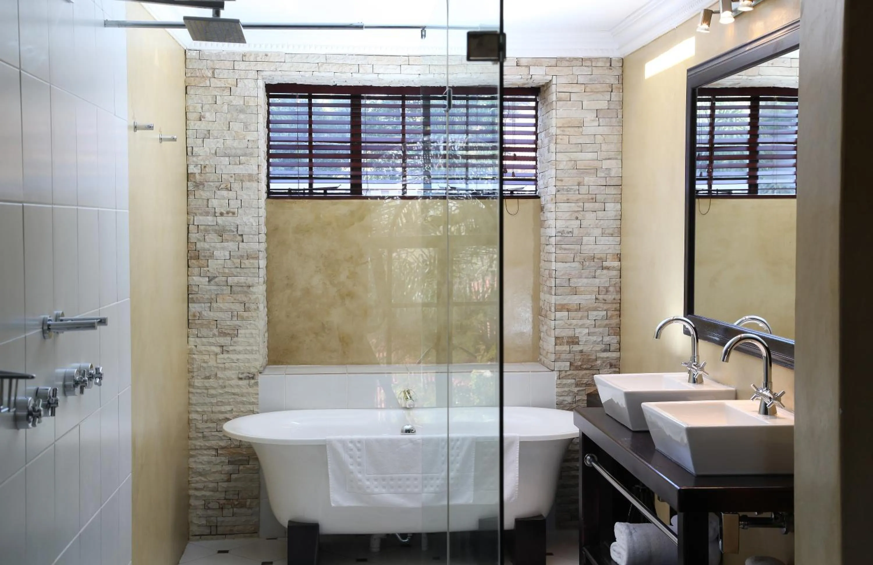 Shower in Village Ridge Stays