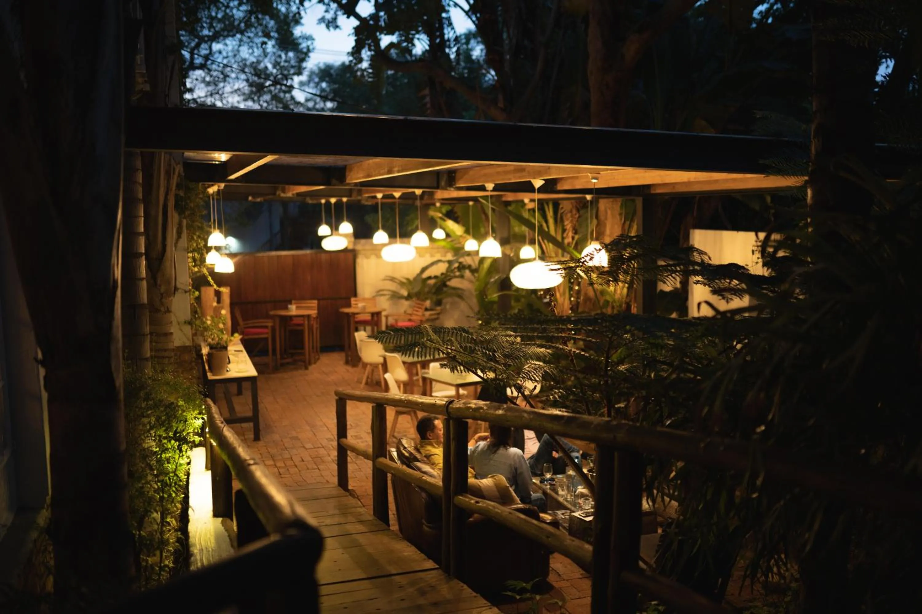 Patio in Village Ridge Stays