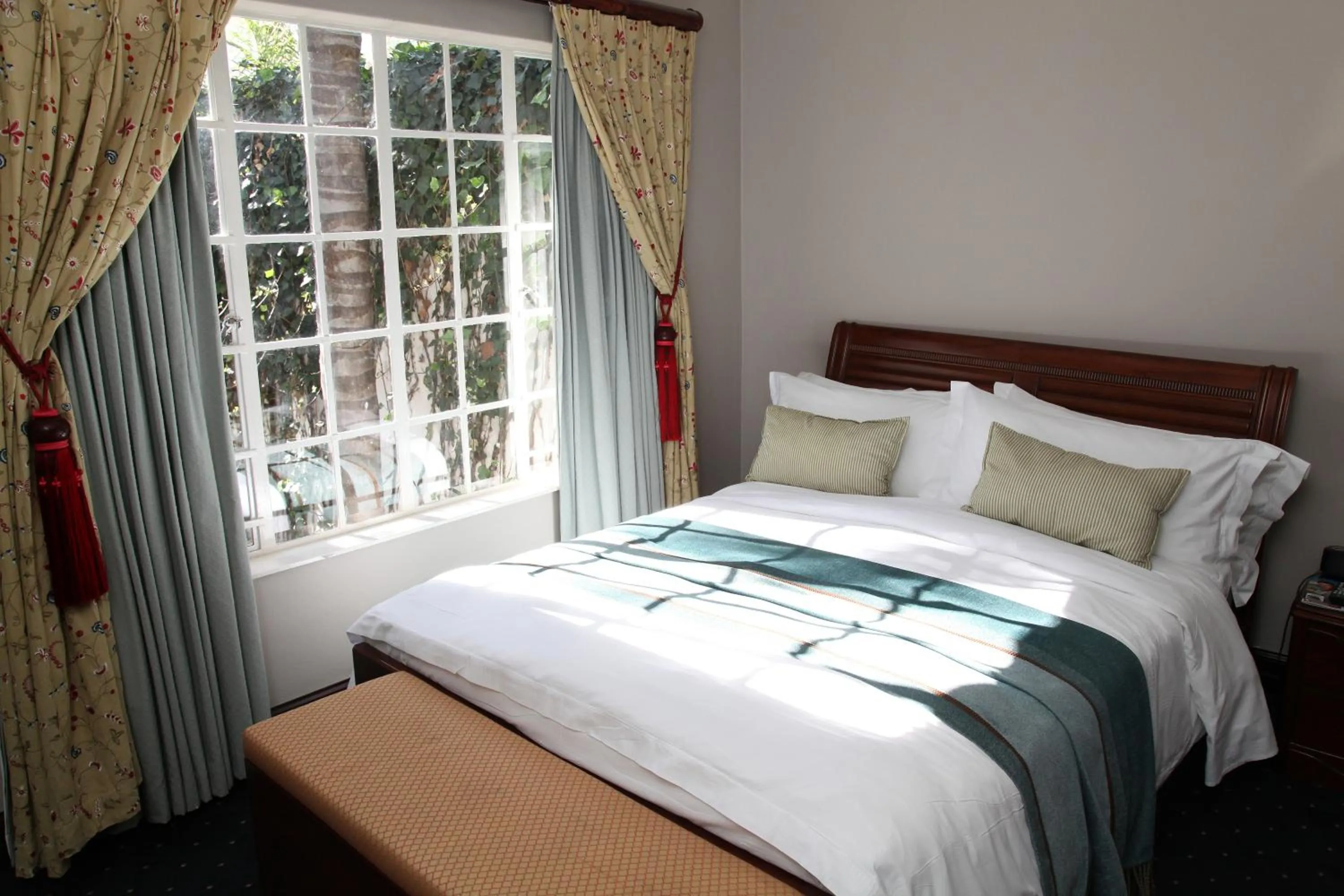 Bed in Village Ridge Stays