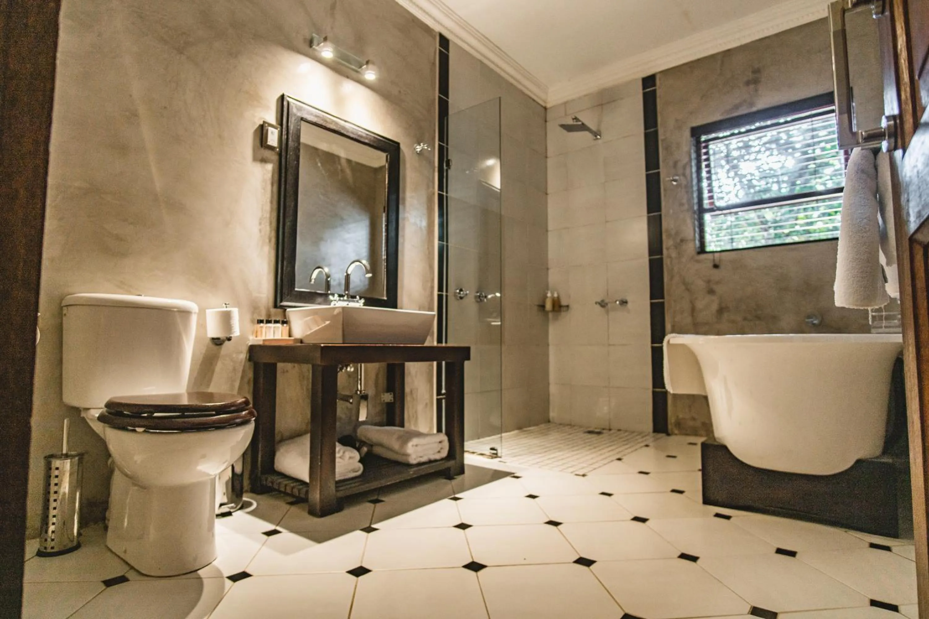 Shower in Village Ridge Stays