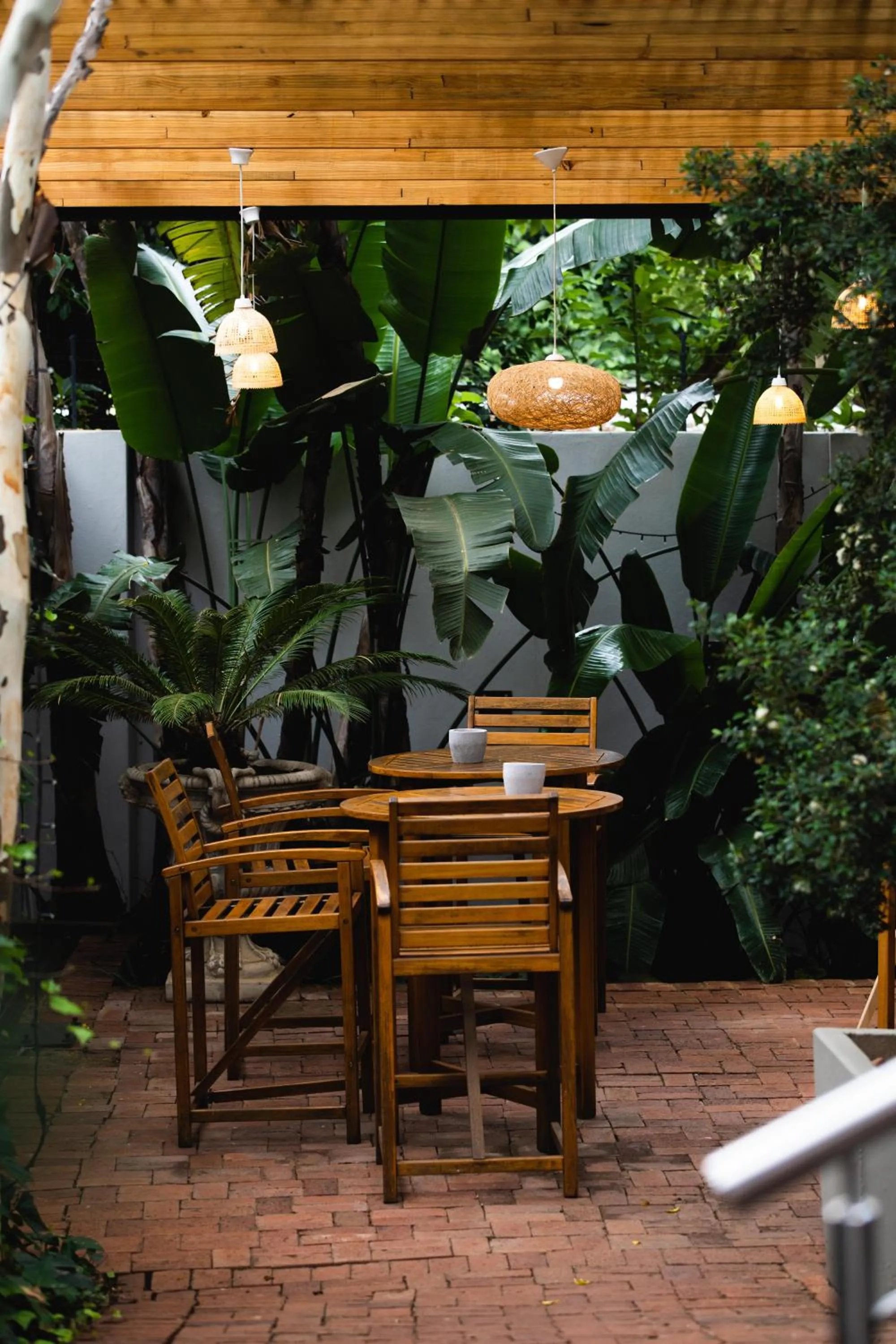 Patio in Village Ridge Stays
