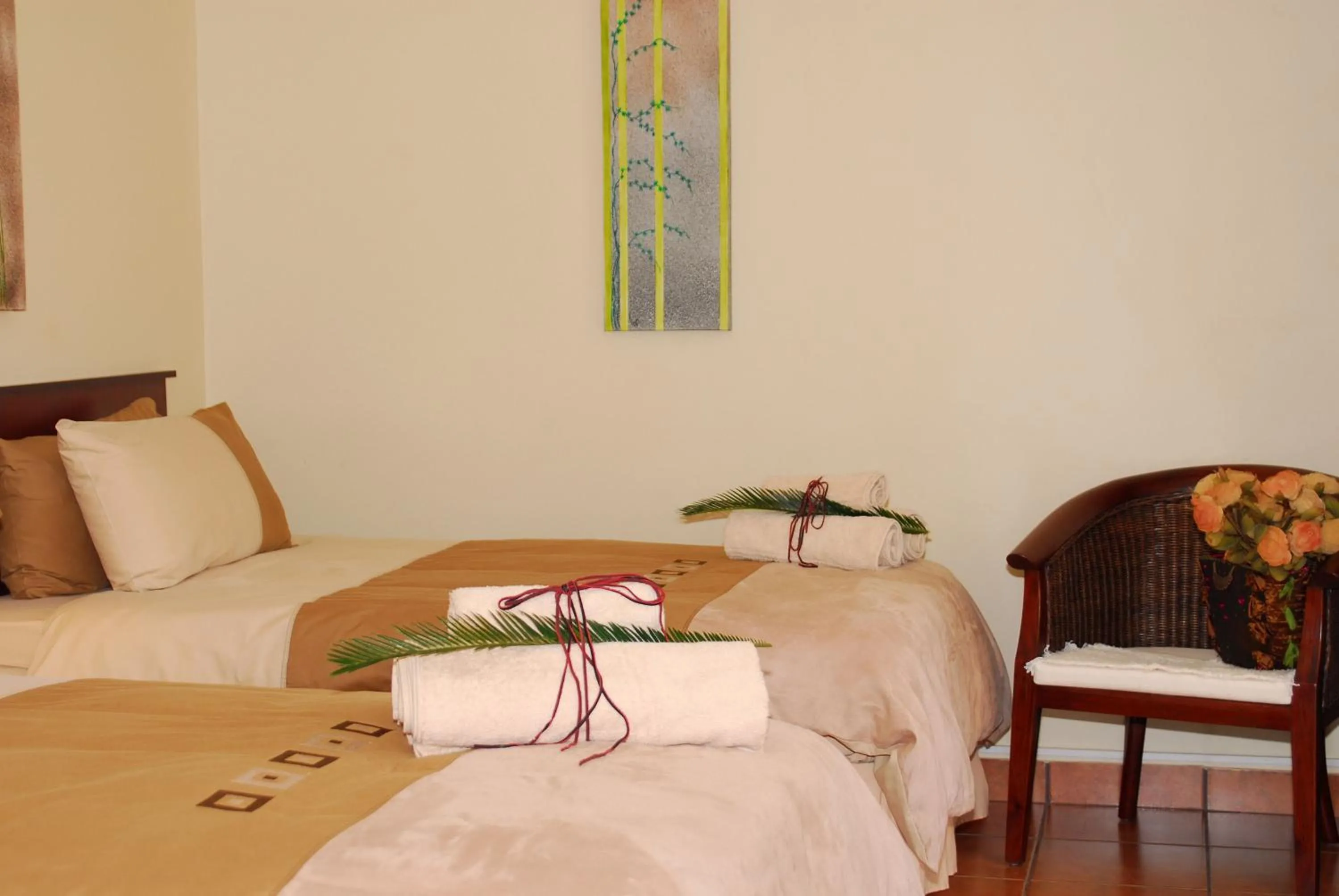Twin Room with Shower in Cycas Guest House