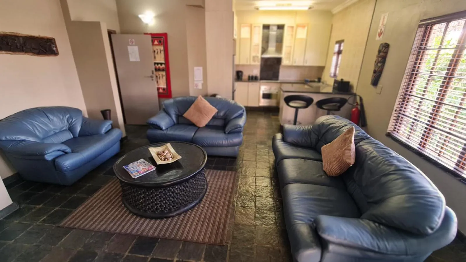 Seating area in Klein Bosveld Guest House