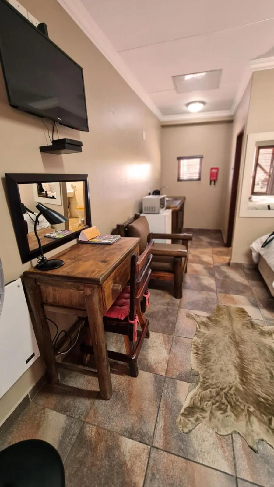 Bedroom in Klein Bosveld Guest House