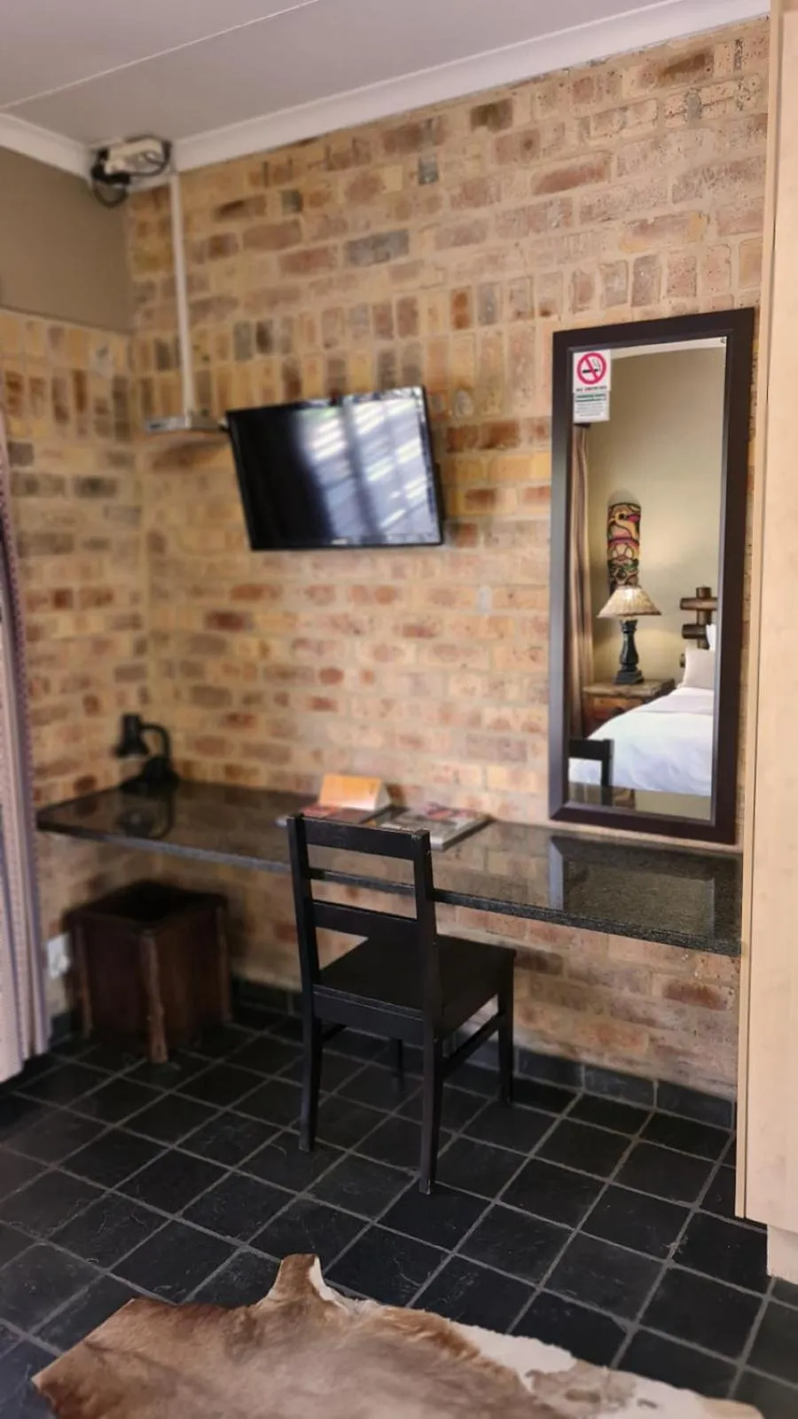 Seating area in Klein Bosveld Guest House