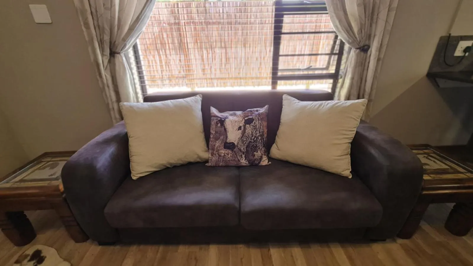 Seating area in Klein Bosveld Guest House