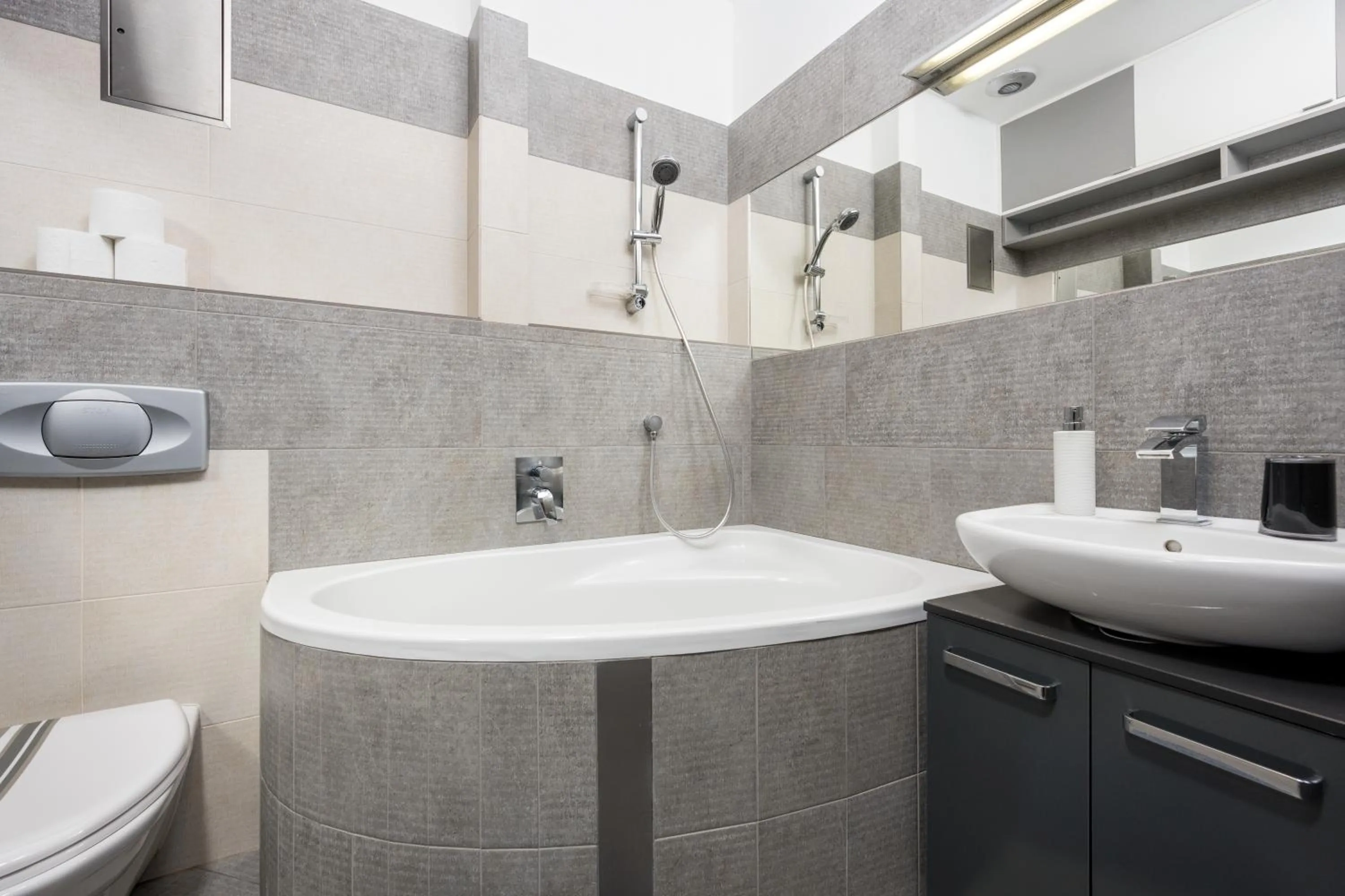 Bathroom in Apartmá SunGarden Liberec