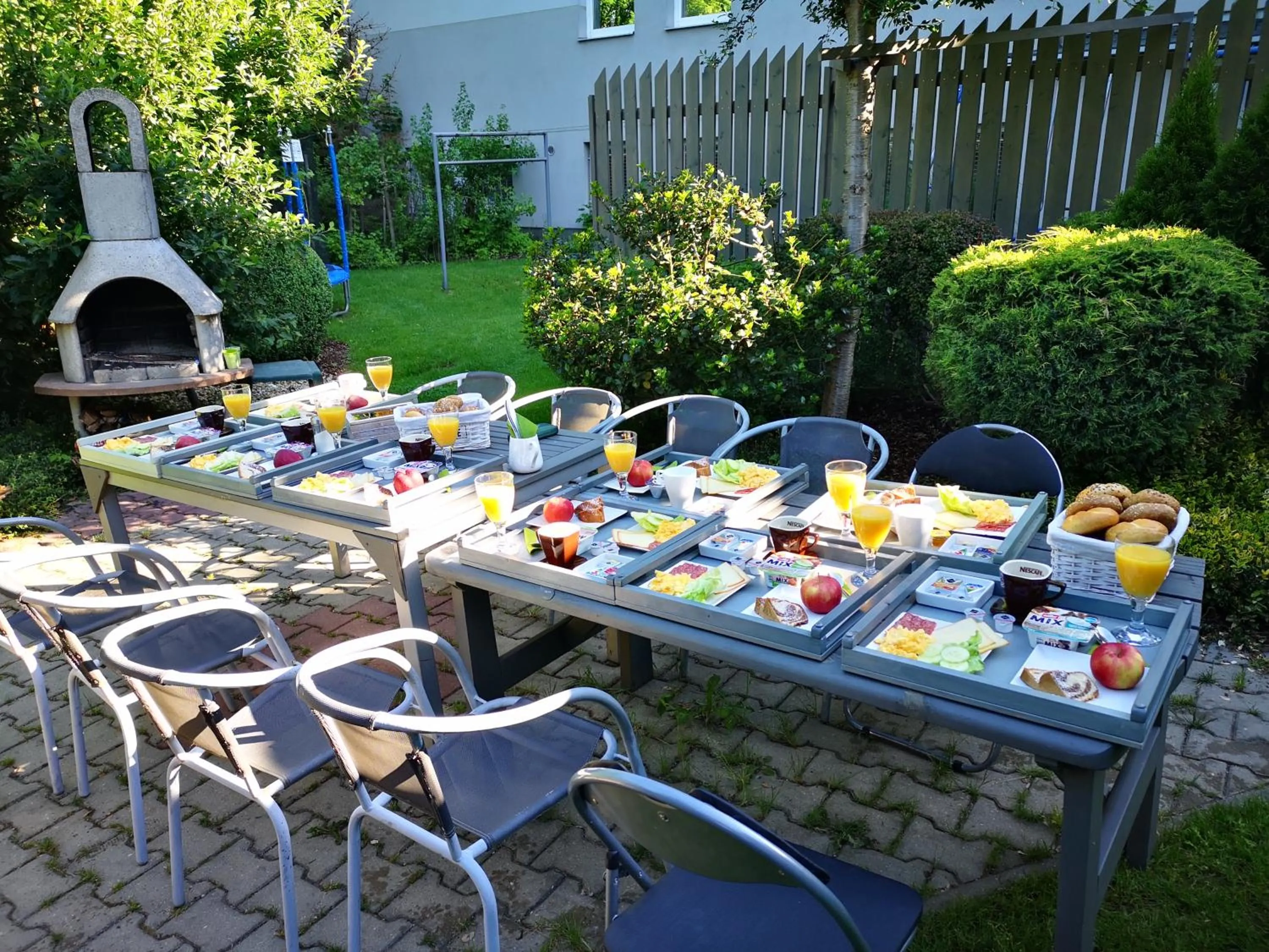 BBQ facilities in Apartmá SunGarden Liberec