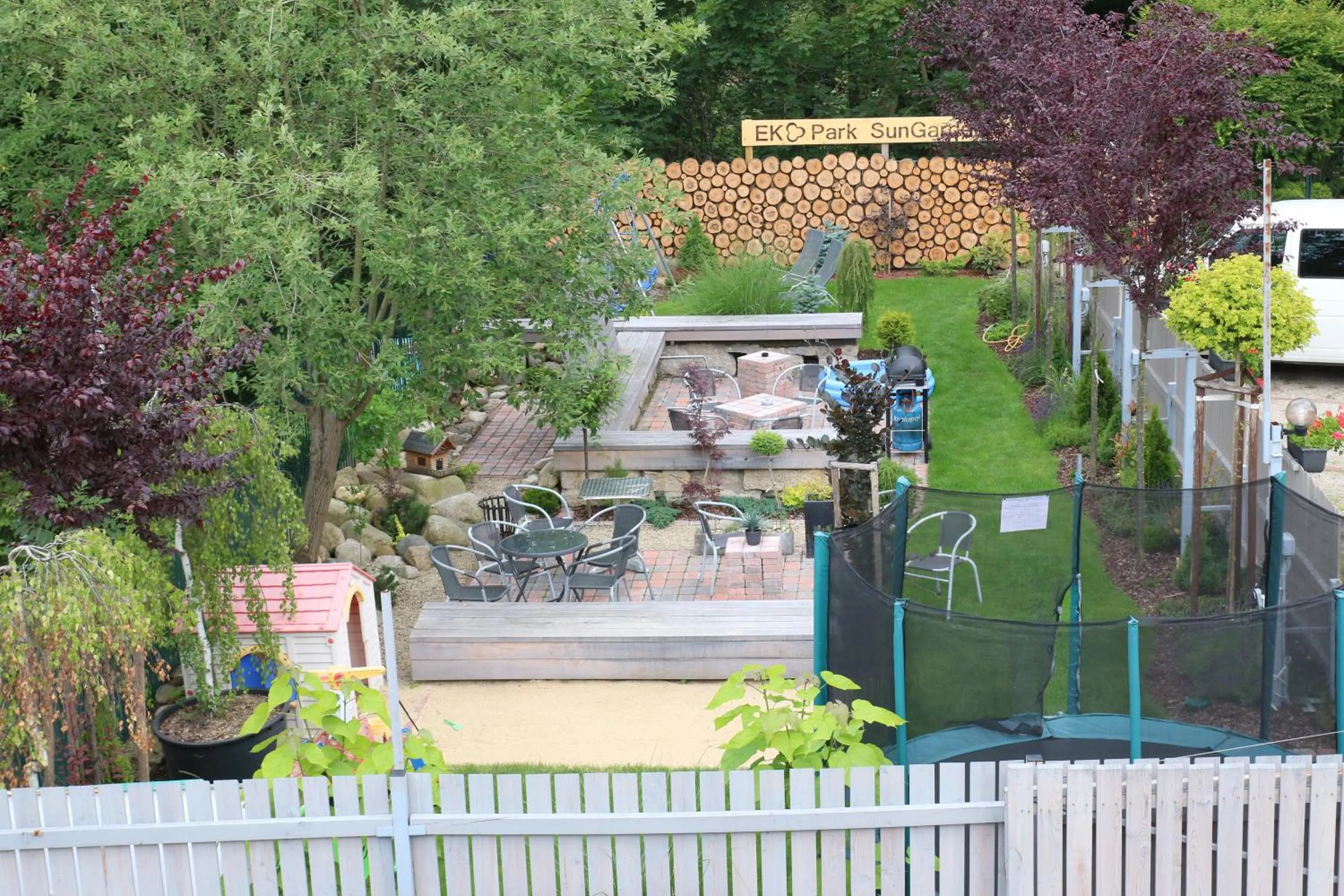 Garden in Apartmá SunGarden Liberec