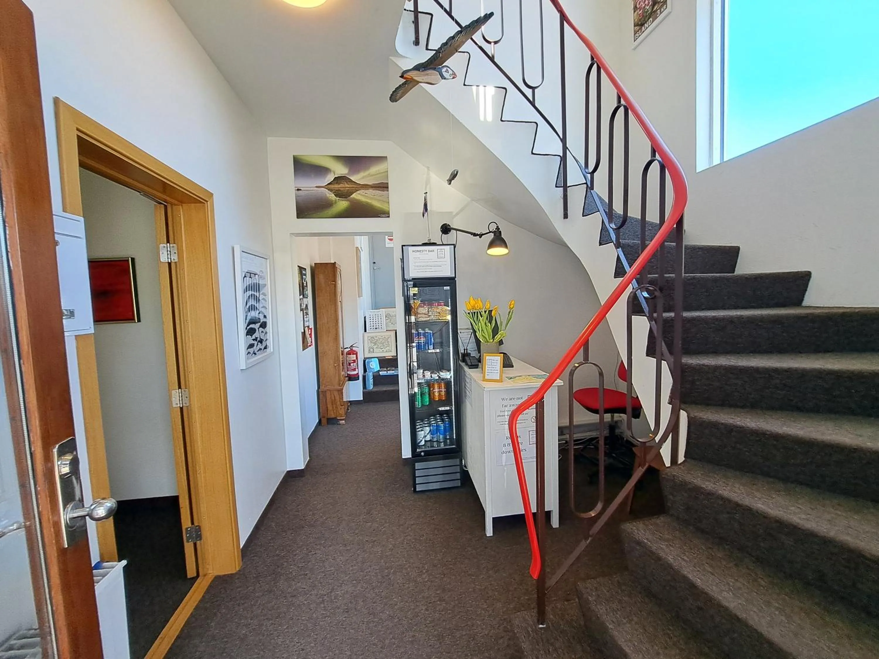 Lobby or reception in The Old Post Office Guesthouse